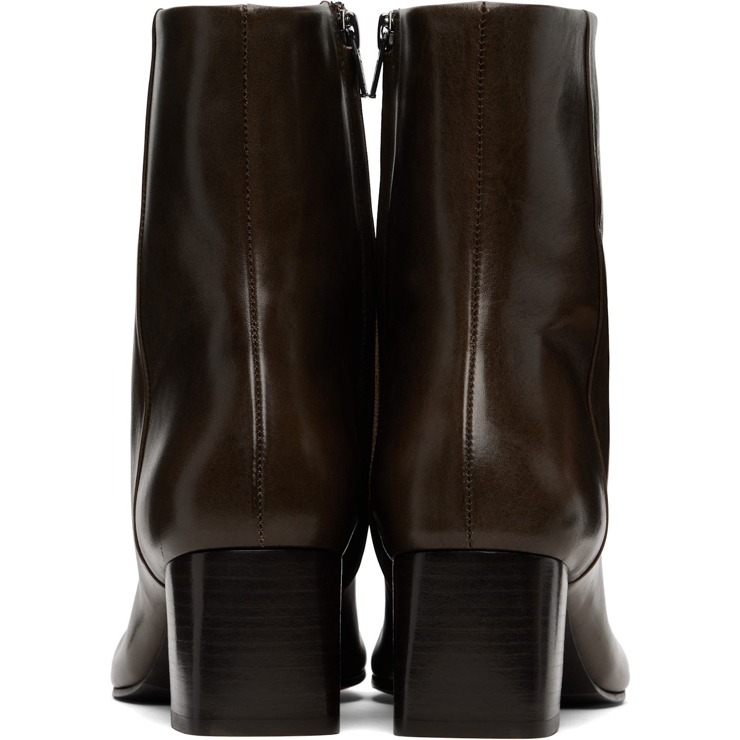  Lemaire Brown Anatomic 55mm Boots 