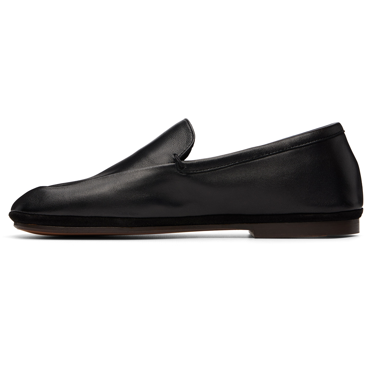  Lemaire Black Outdoor Slipper Loafers 