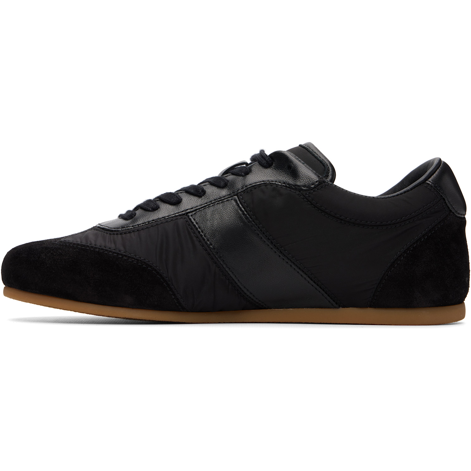  Lemaire Black Soft Runner Sneakers 