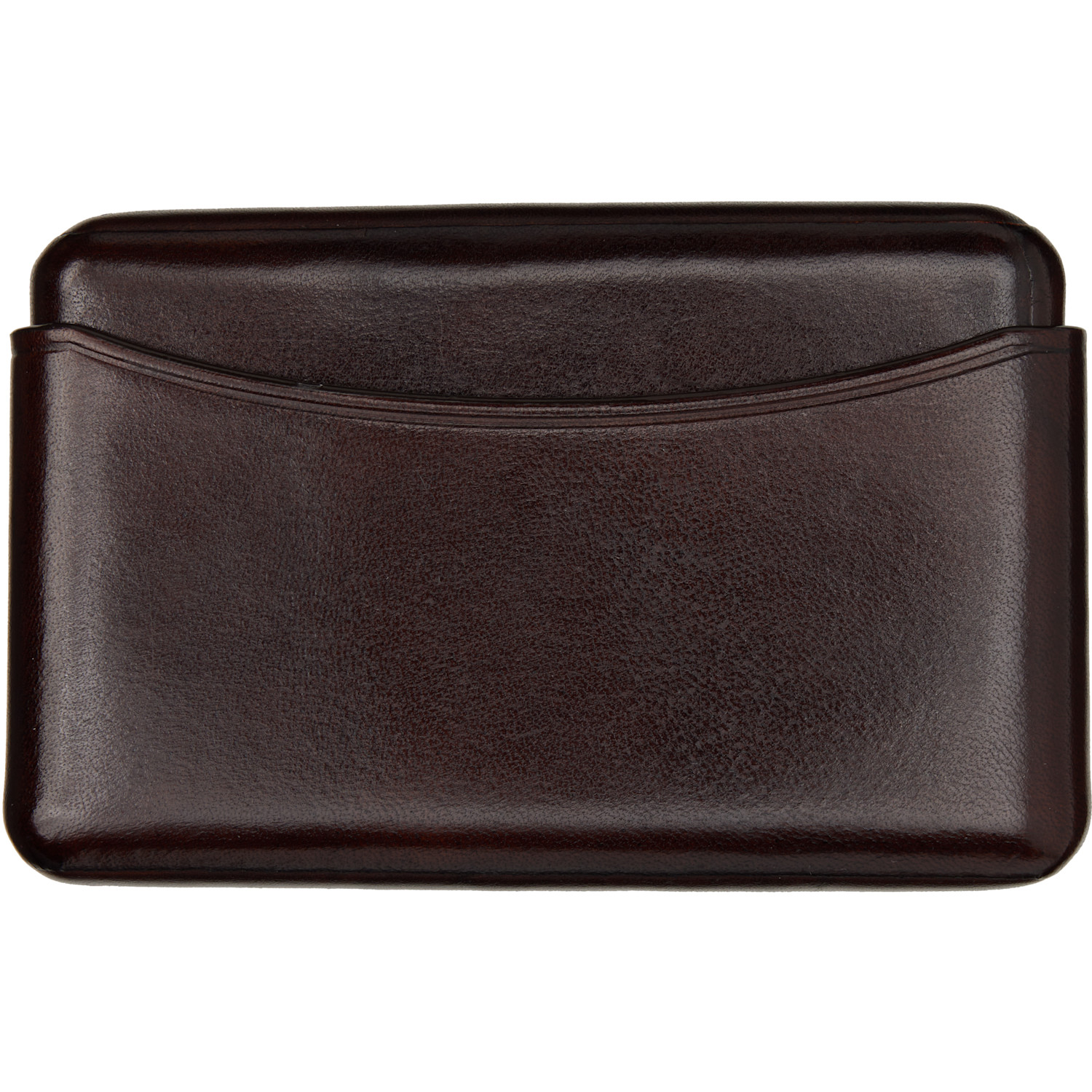 Lemaire Brown Molded Card Holder 