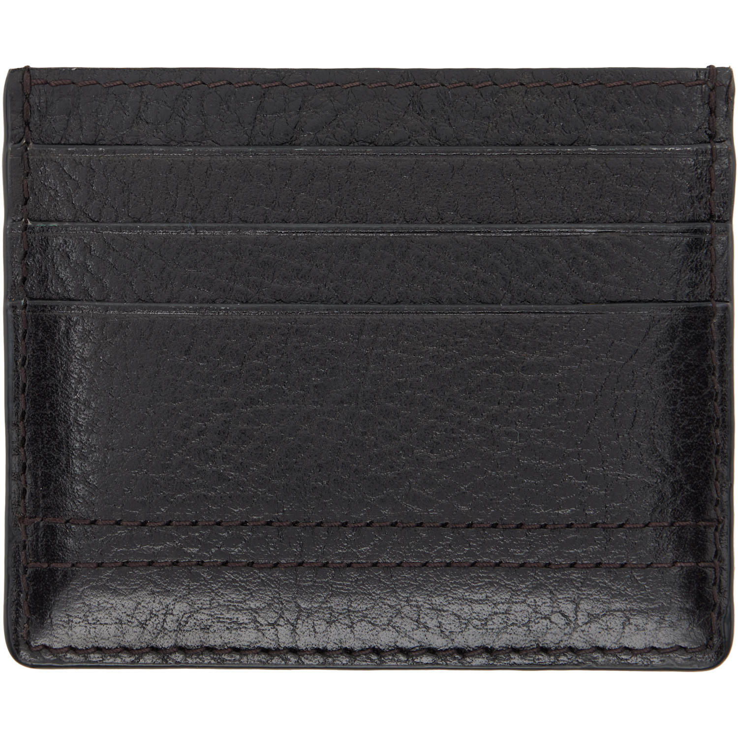  Lemaire Brown Gear Card Holder 