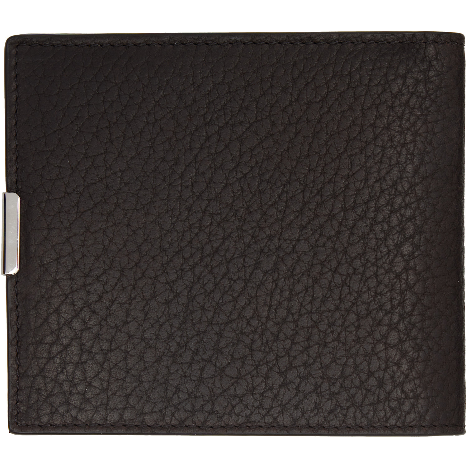  Lemaire Brown Soft Tab Bifold Wallet 