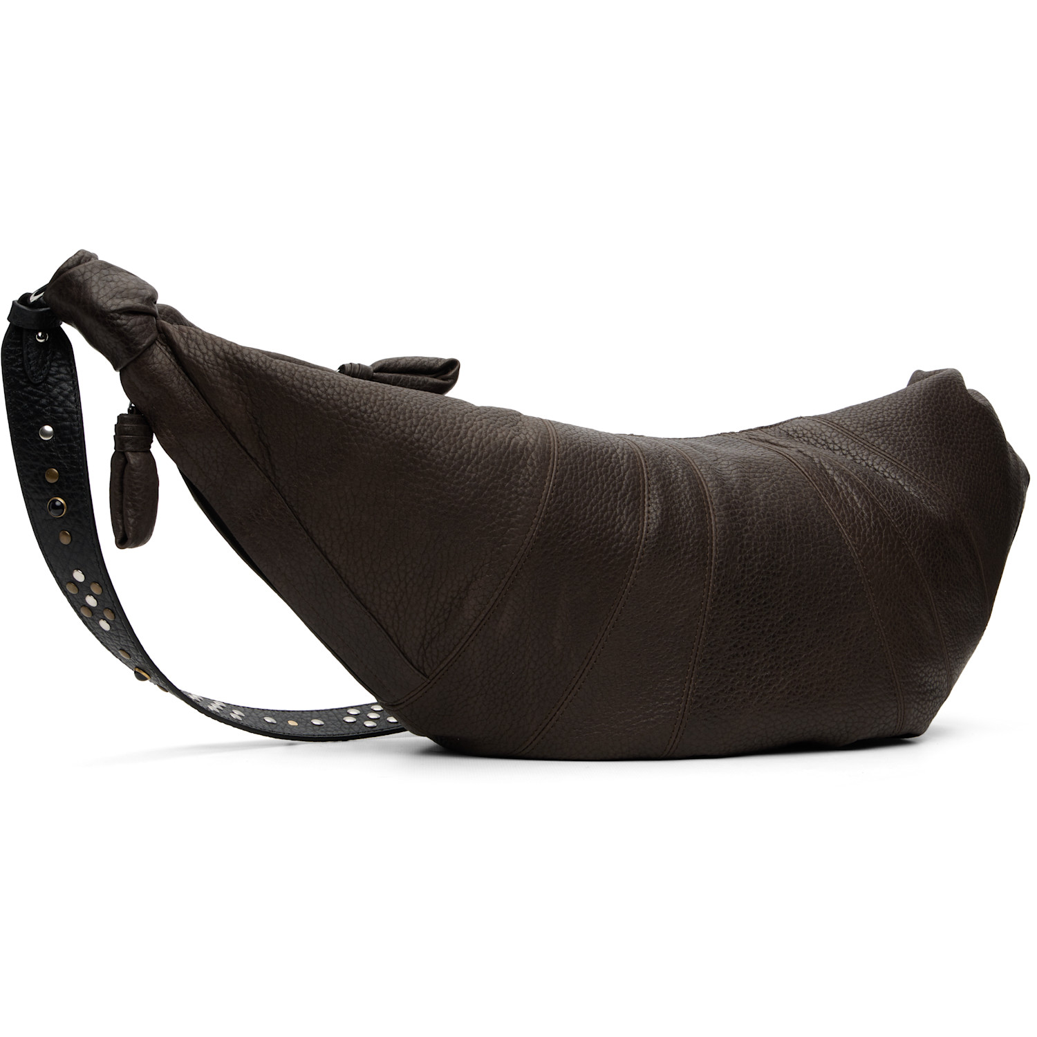  Lemaire Brown Western Studs Large Croissant Bag 