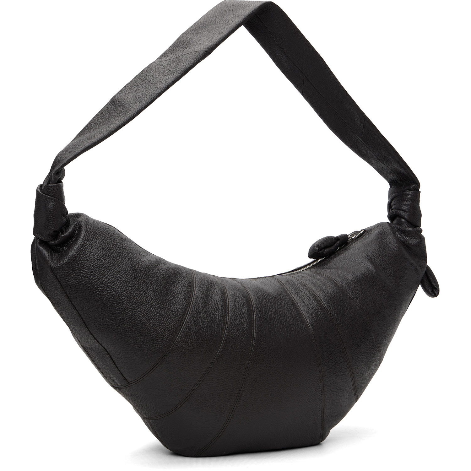 Lemaire Brown Large Croissant Bag 