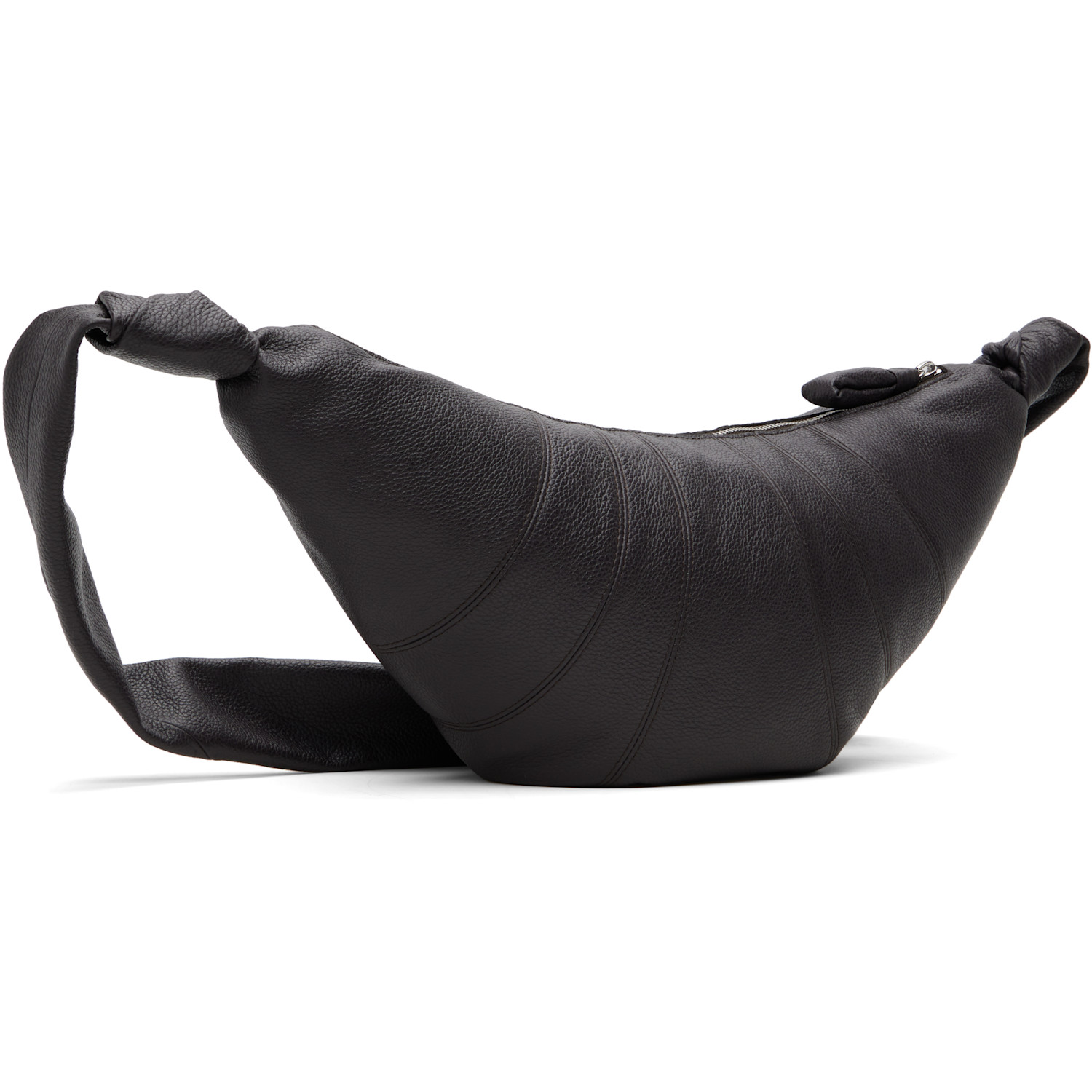  Lemaire Brown Medium Croissant Bag 