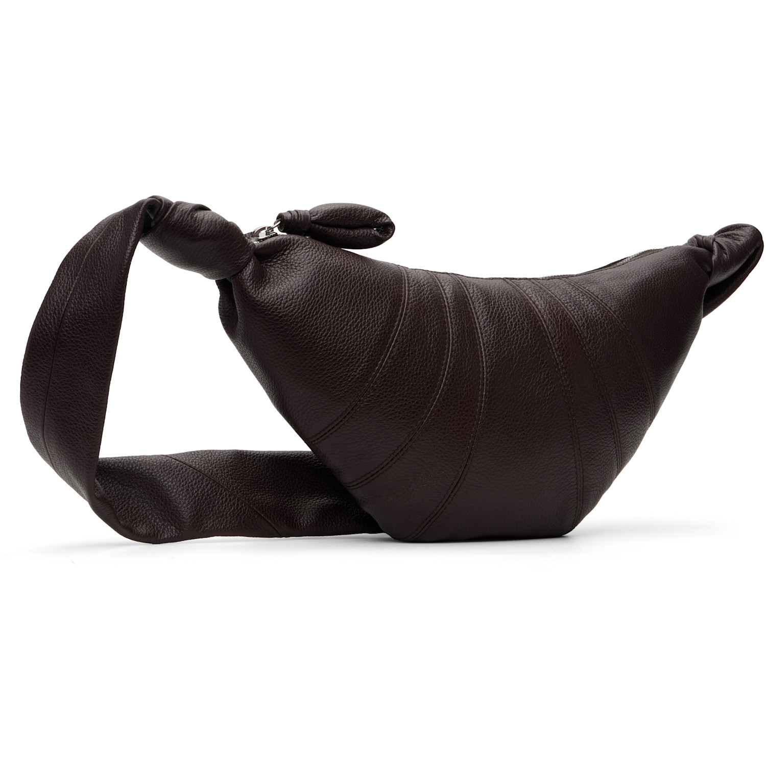  Lemaire Brown Small Croissant Bag 