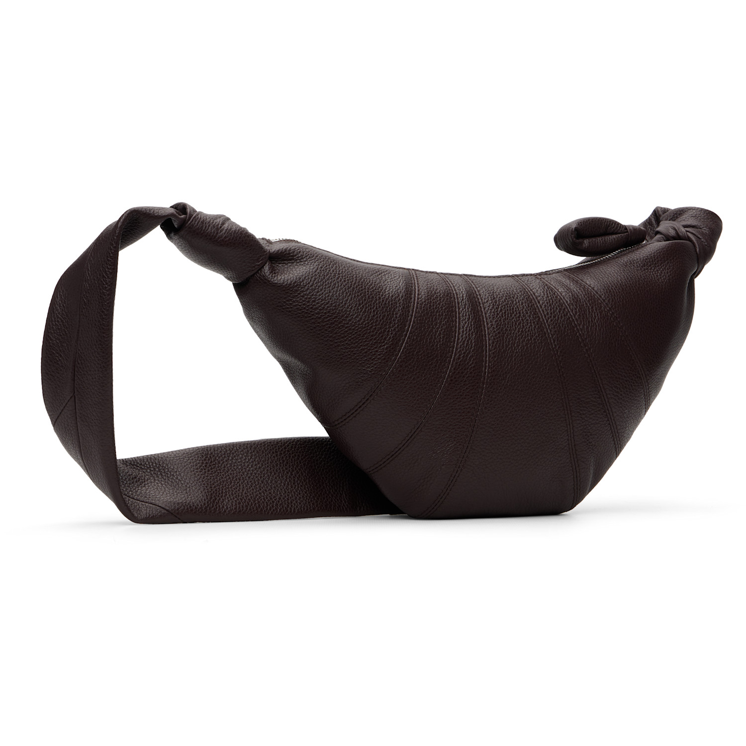  Lemaire Brown Small Croissant Bag 