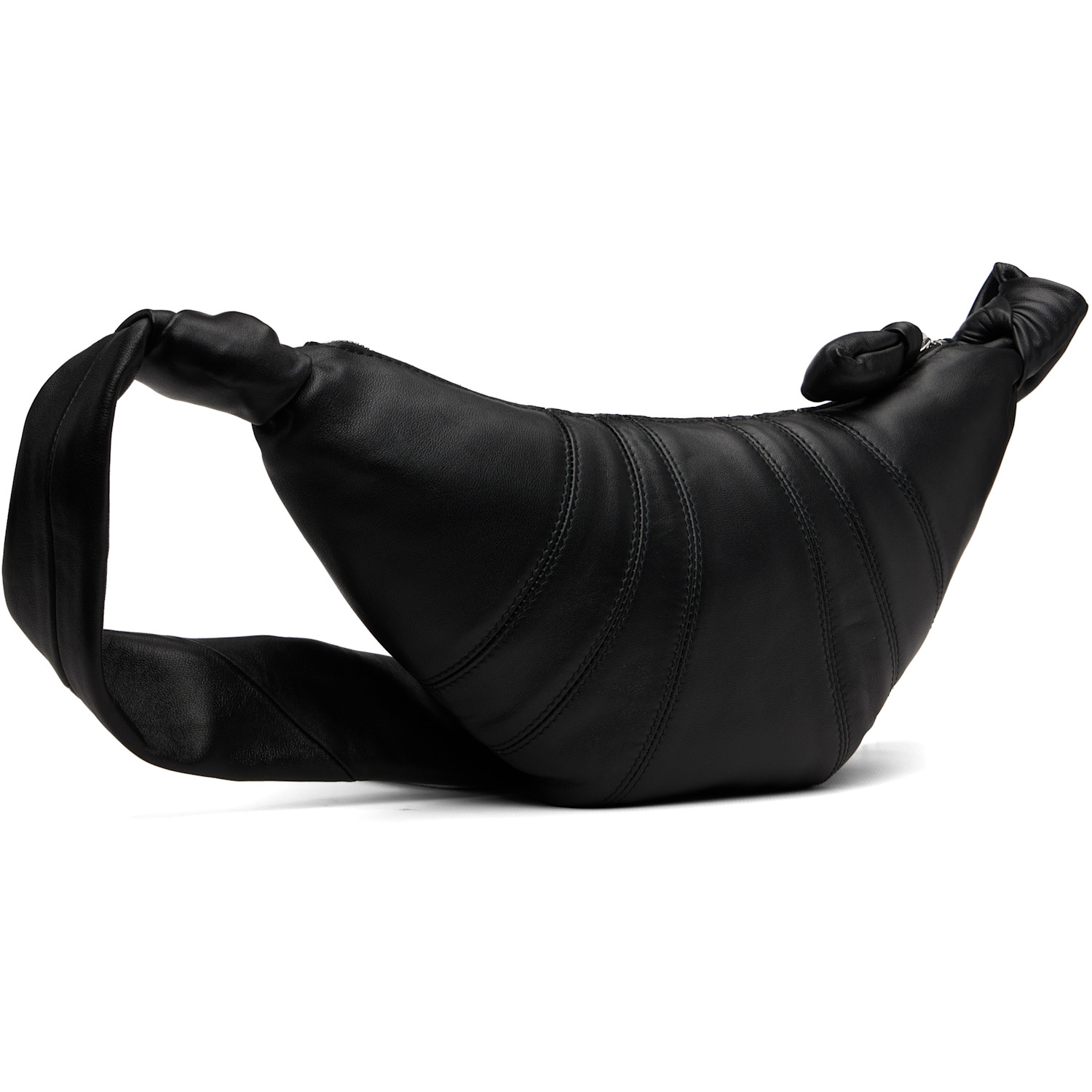  Lemaire Black Small Croissant Bag 