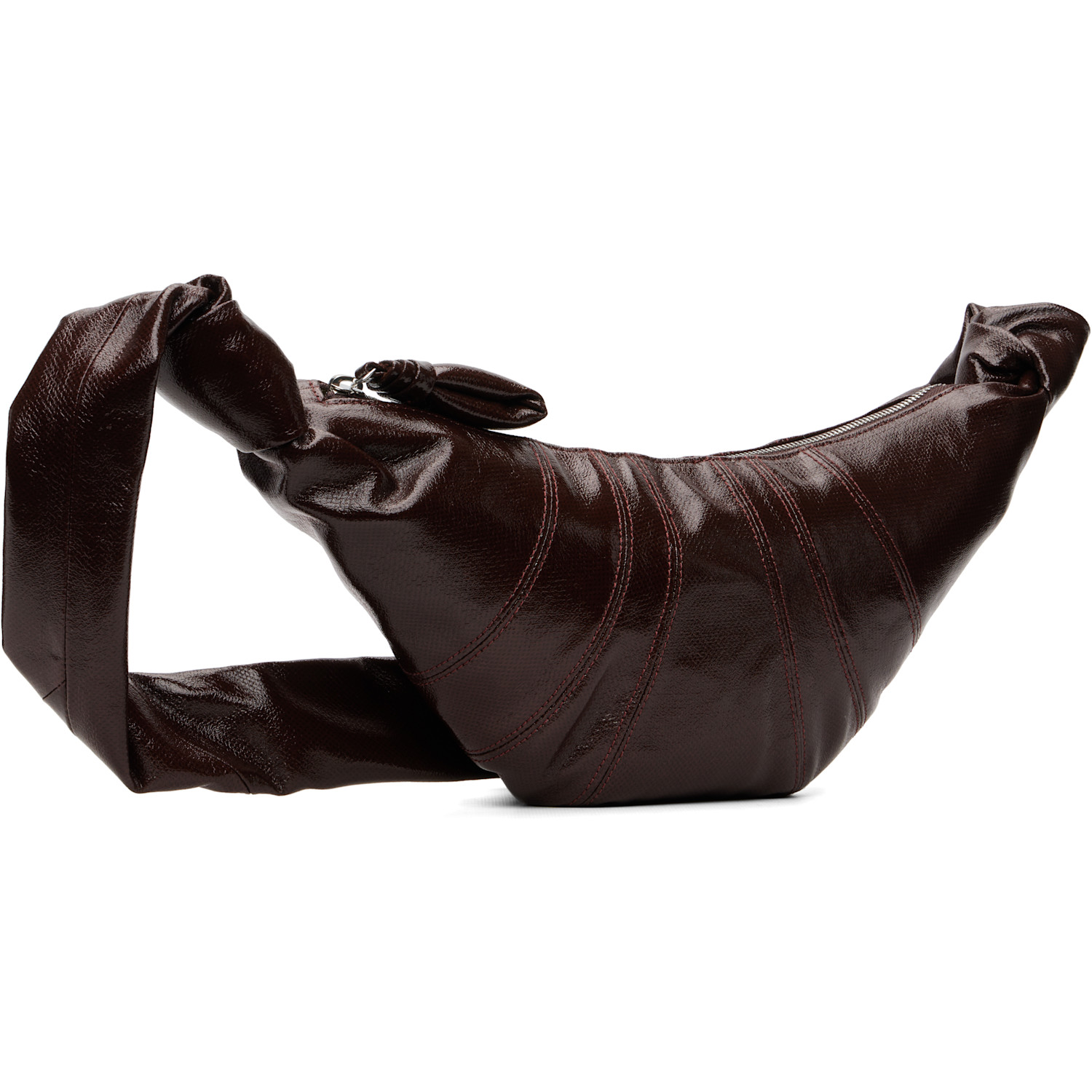  Lemaire Brown Small Croissant Bag 