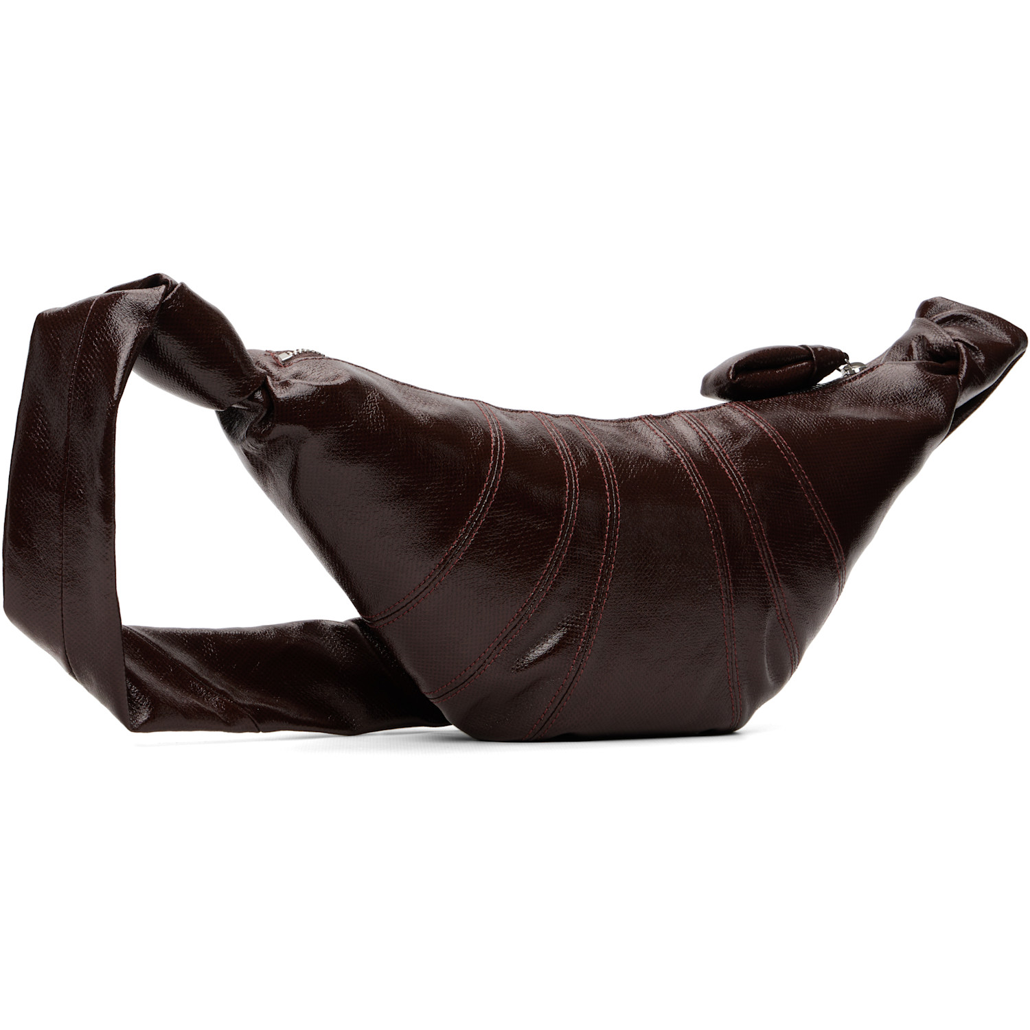  Lemaire Brown Small Croissant Bag 