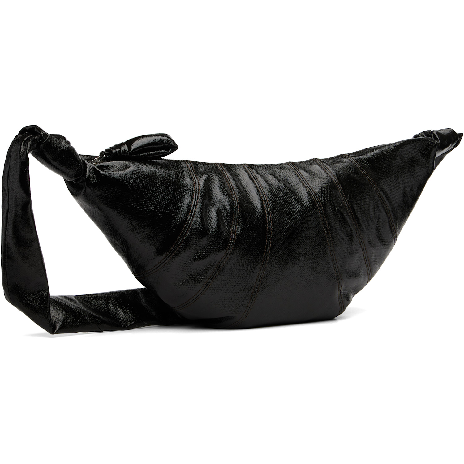 Lemaire Brown Small Croissant Bag 