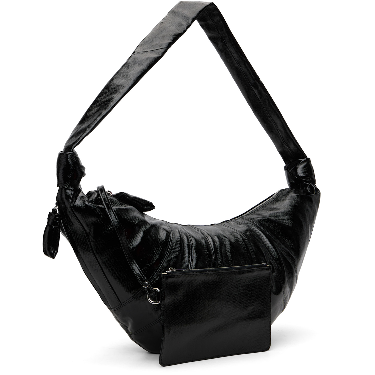  Lemaire Black Large Croissant Bag 