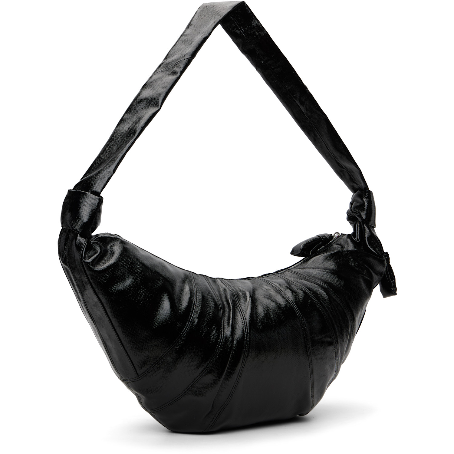 Lemaire Black Large Croissant Bag 