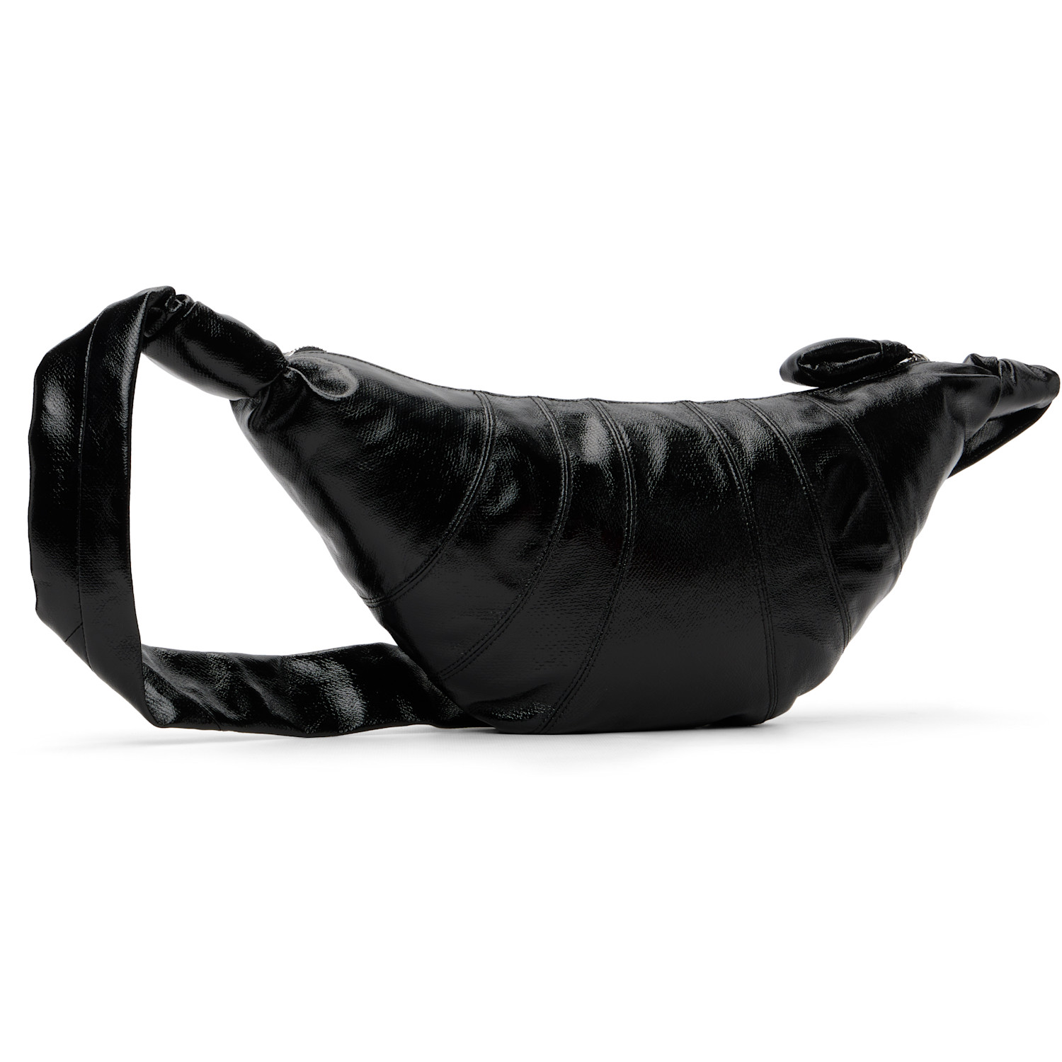  Lemaire Black Medium Croissant Bag 