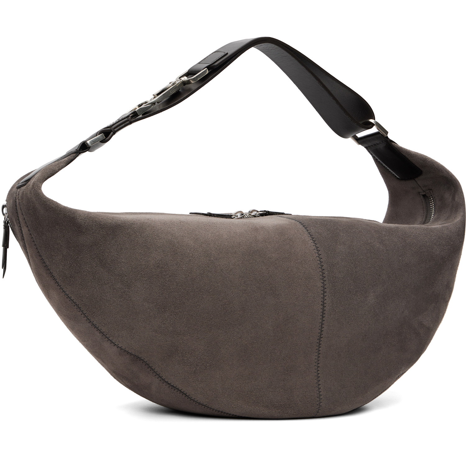  Lemaire Taupe Quiver Clip Bag 