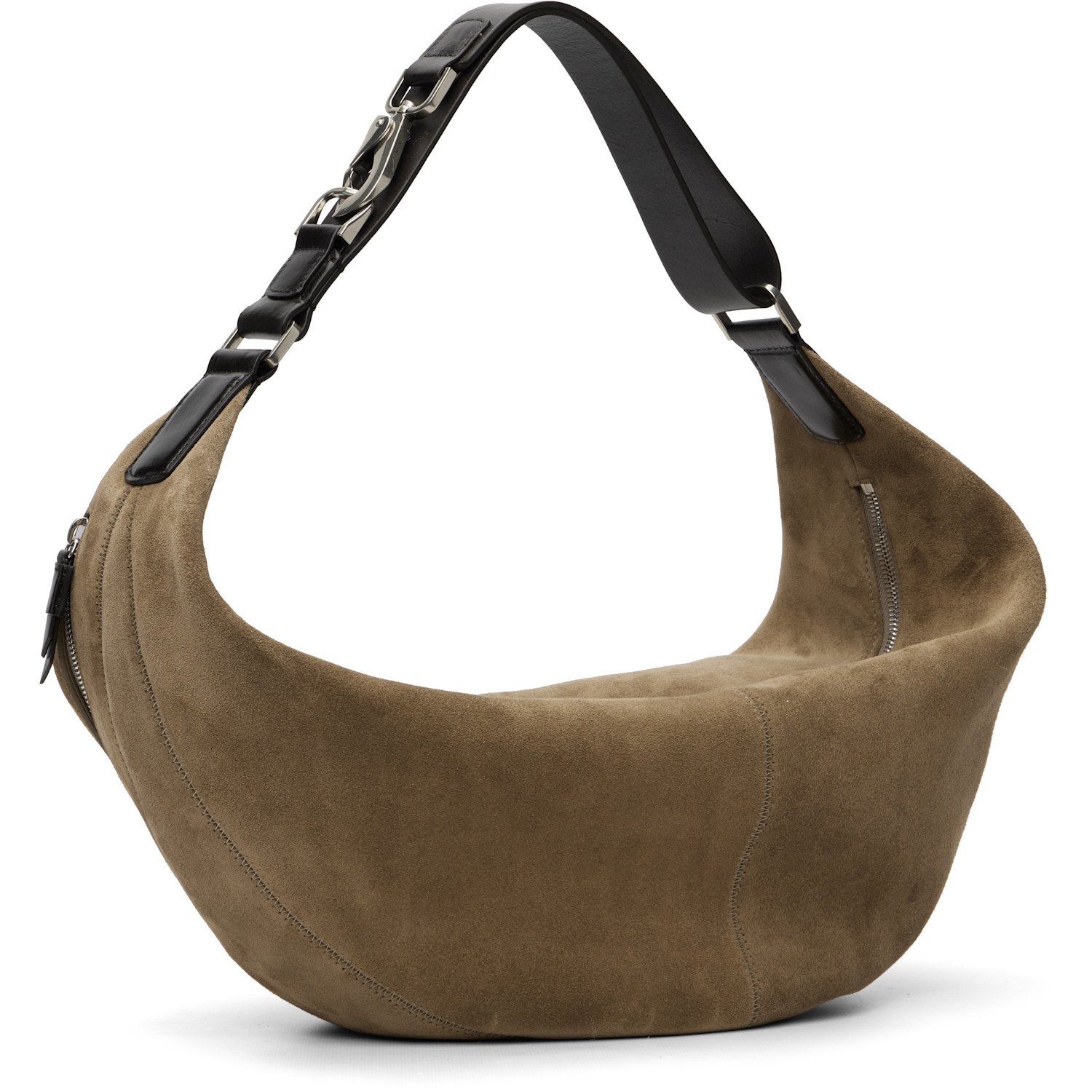  Lemaire Taupe Quiver Clip Bag 