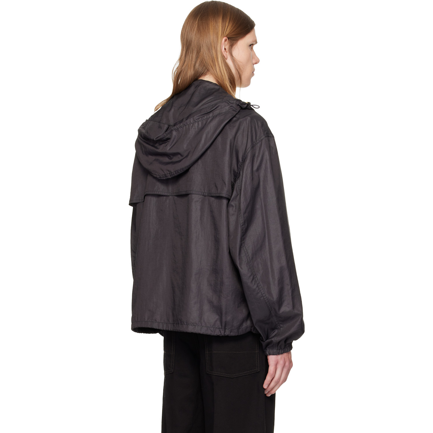  Lemaire Gray Windbreaker Jacket 