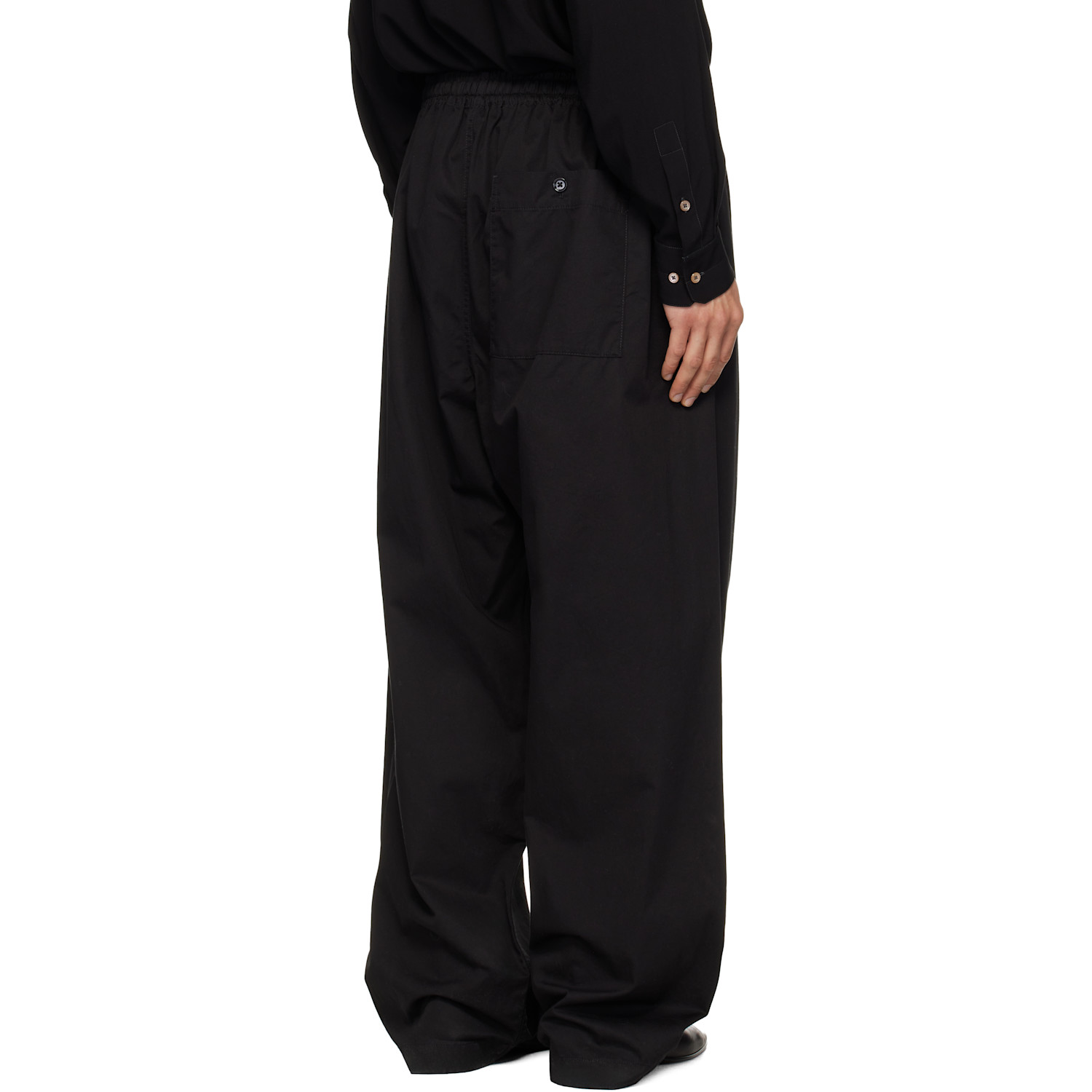  Lemaire Black Pyjama Trousers 