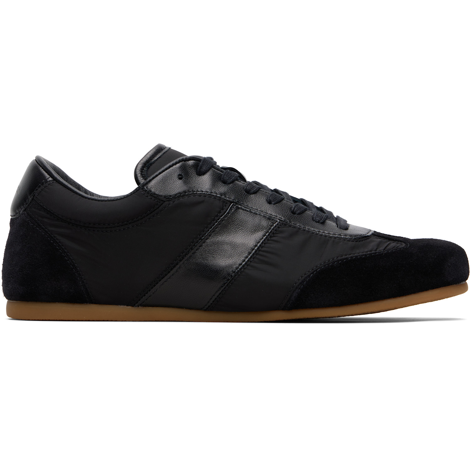 LEMAIRE Black Soft Runner Sneakers