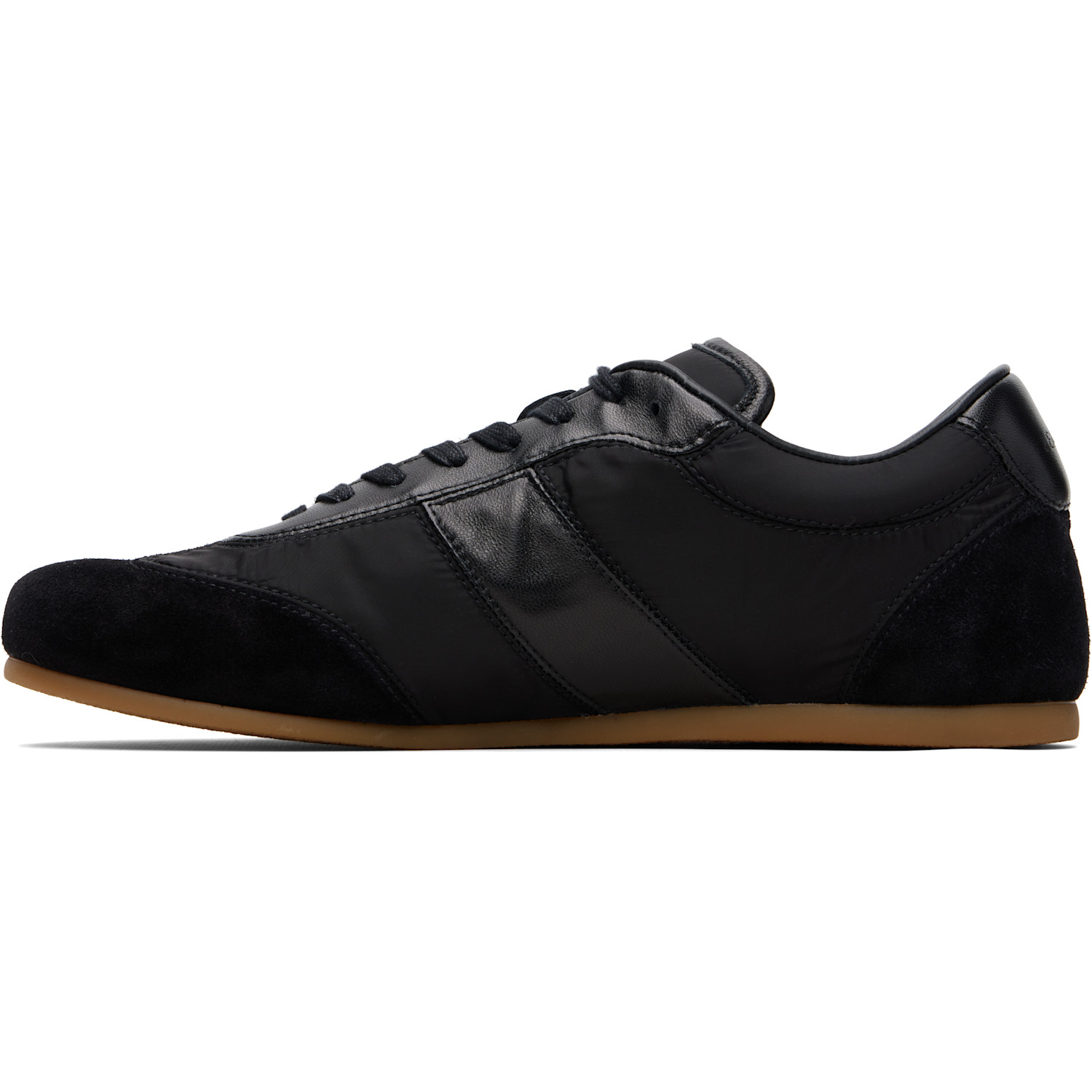  Lemaire Black Soft Runner Sneakers 