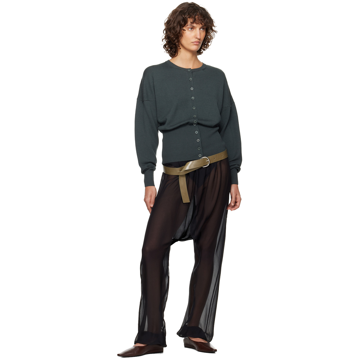  Paloma Wool Khaki Adela Belt 