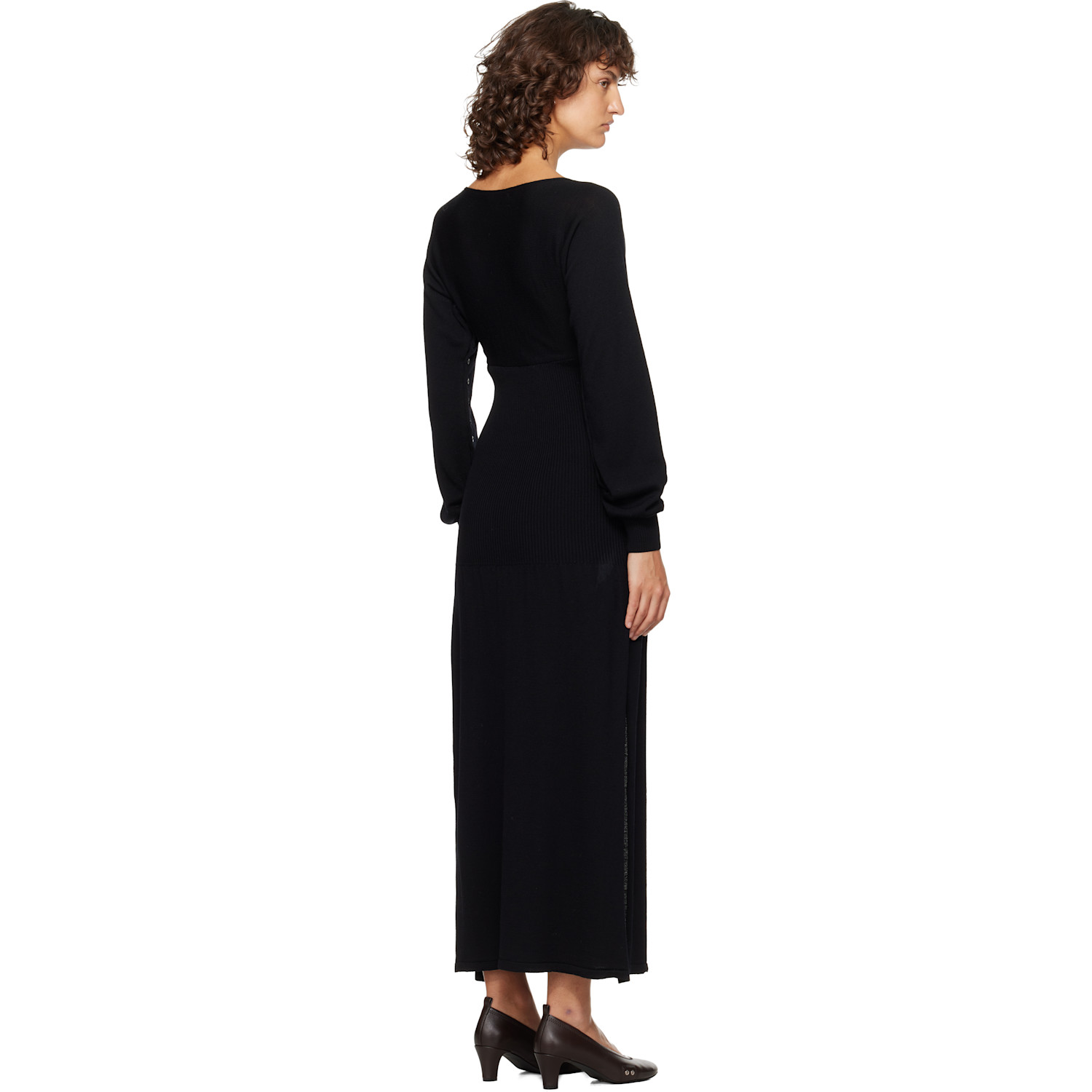  Paloma Wool Black Fa Midi Dress 