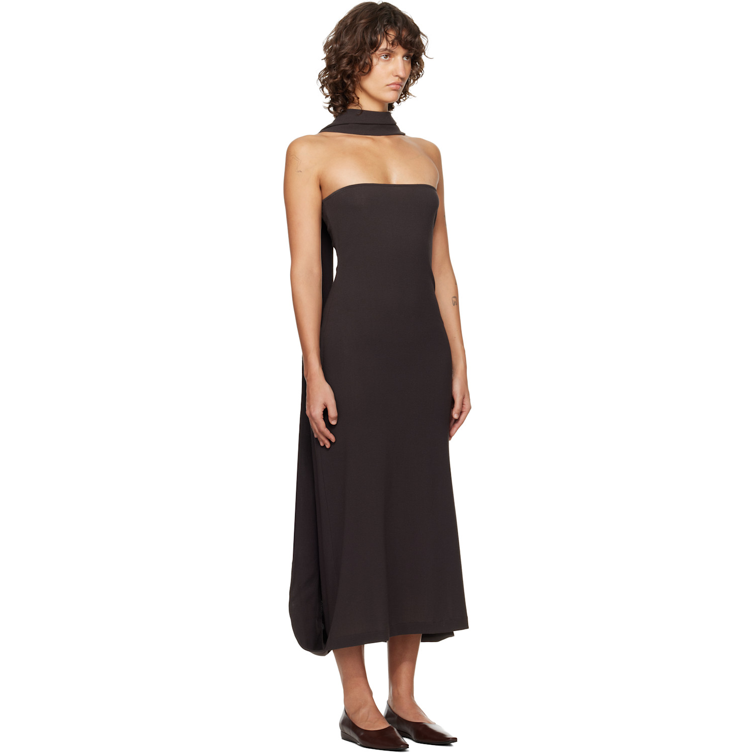  Paloma Wool Brown Alberch Maxi Dress 