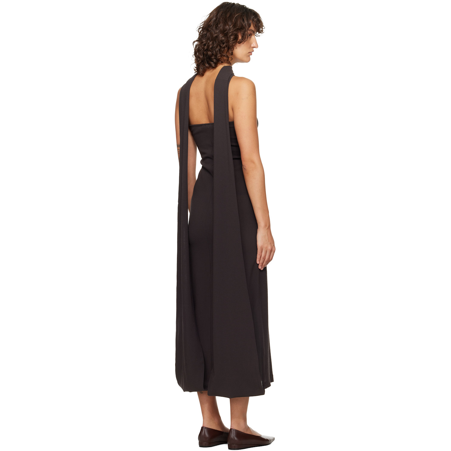  Paloma Wool Brown Alberch Maxi Dress 