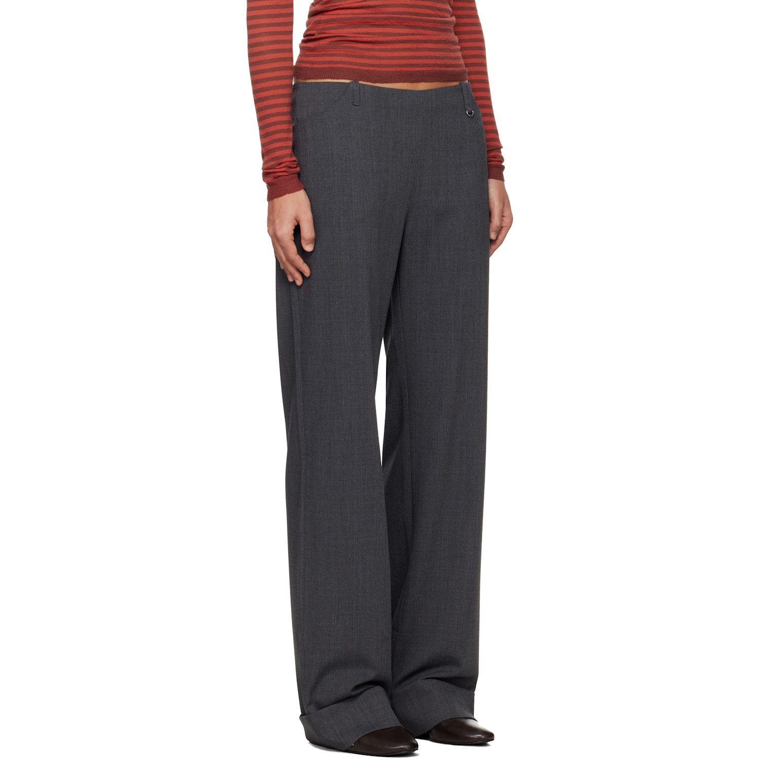  Paloma Wool Gray Lomba Trousers 