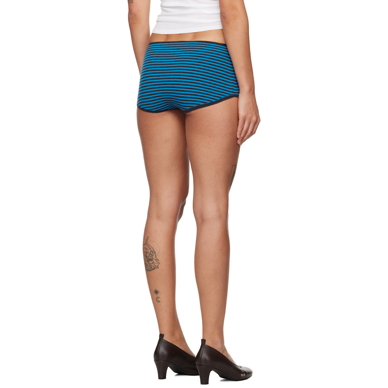  Paloma Wool Blue & Gray Smoke Shorts 