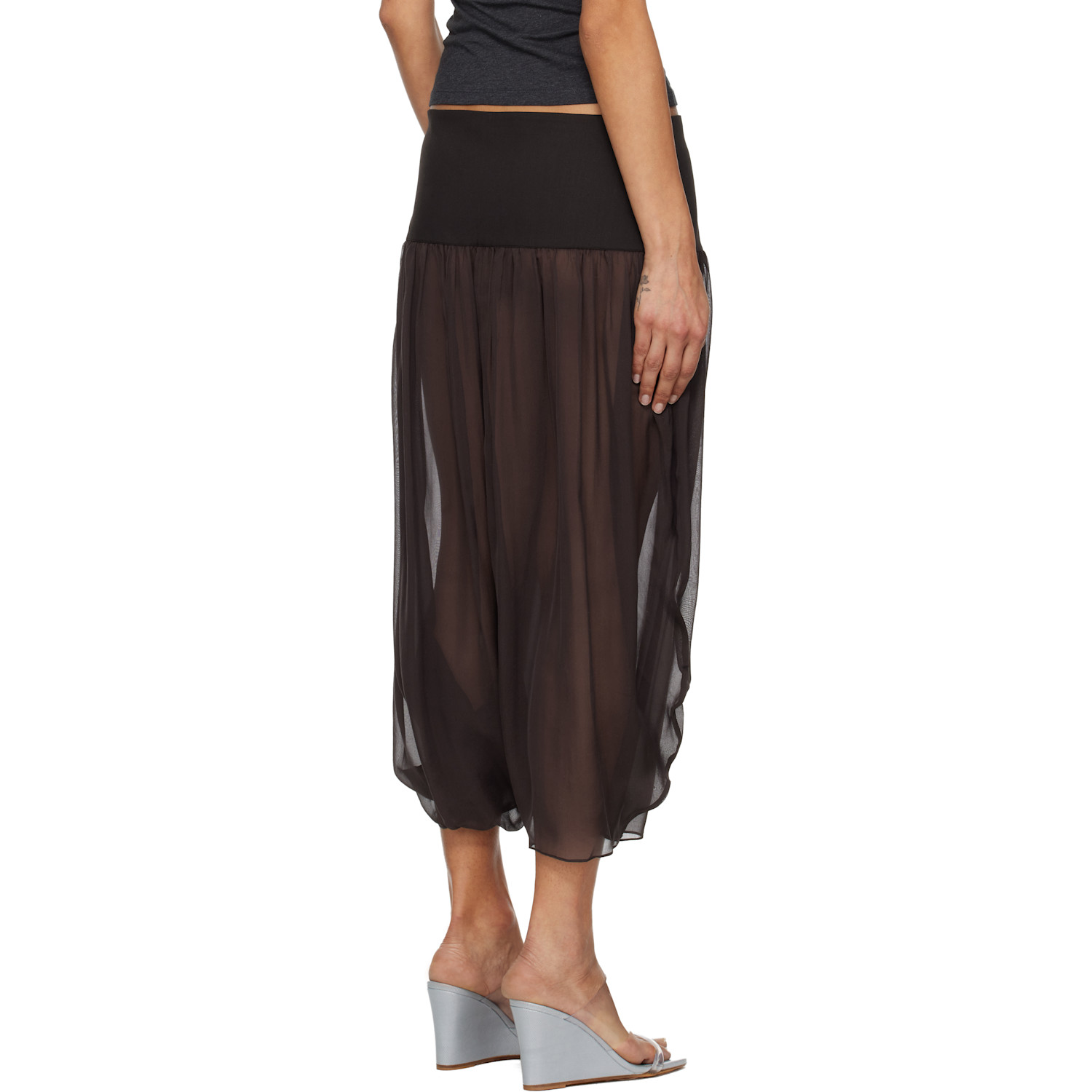  Paloma Wool Brown Mila Midi Skirt 