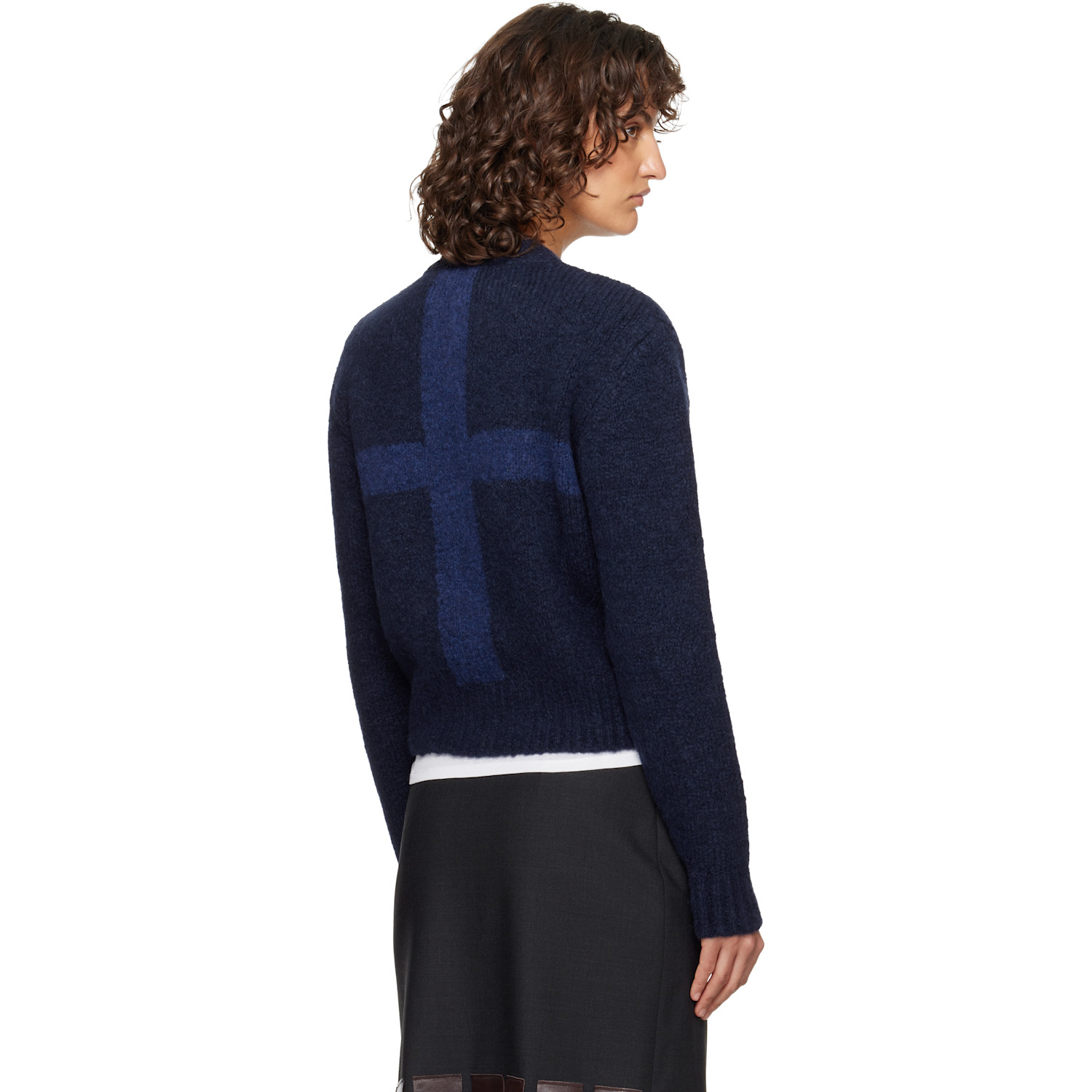  Paloma Wool Navy Cruz Zip Sweater 