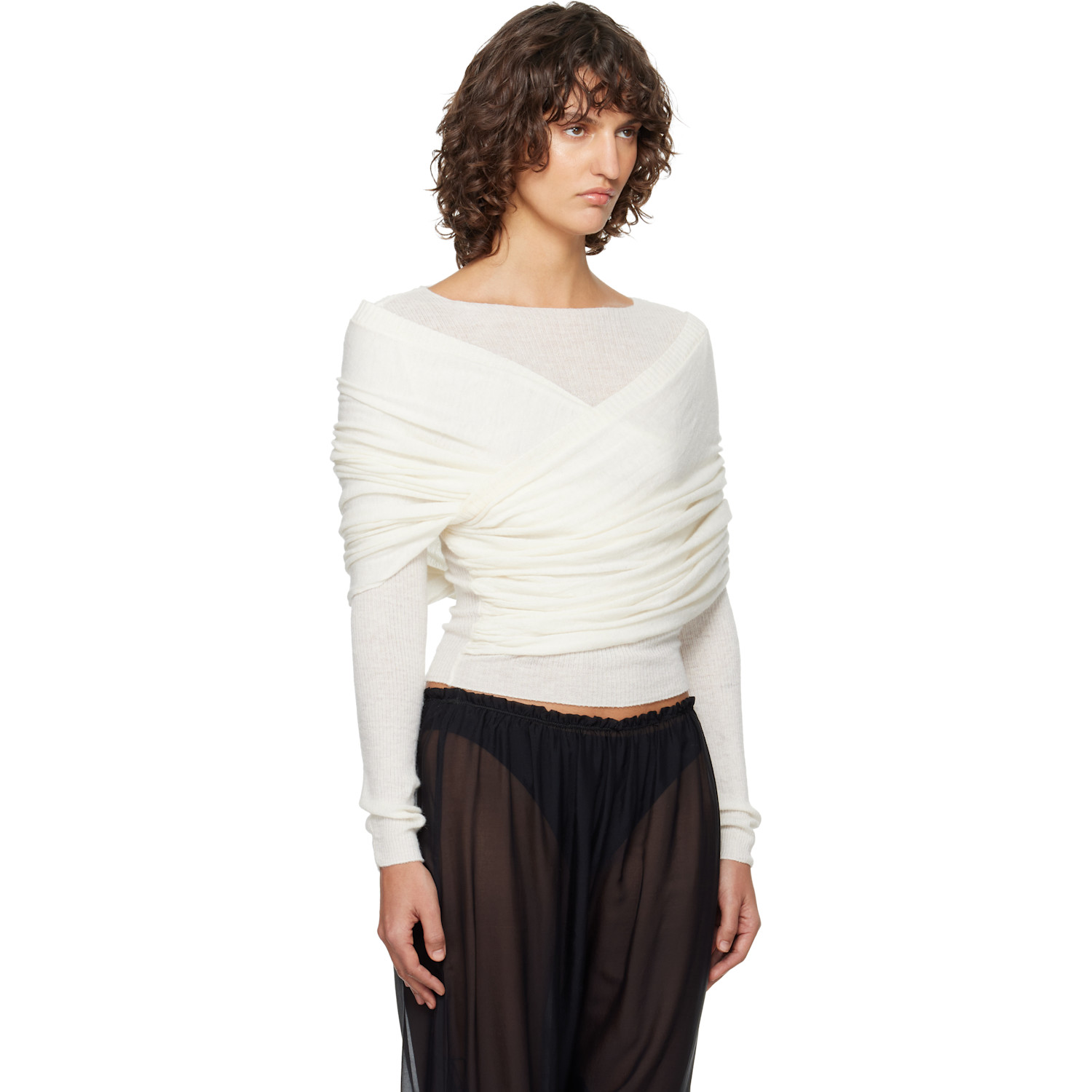  Paloma Wool Off-white Elio Sweater 