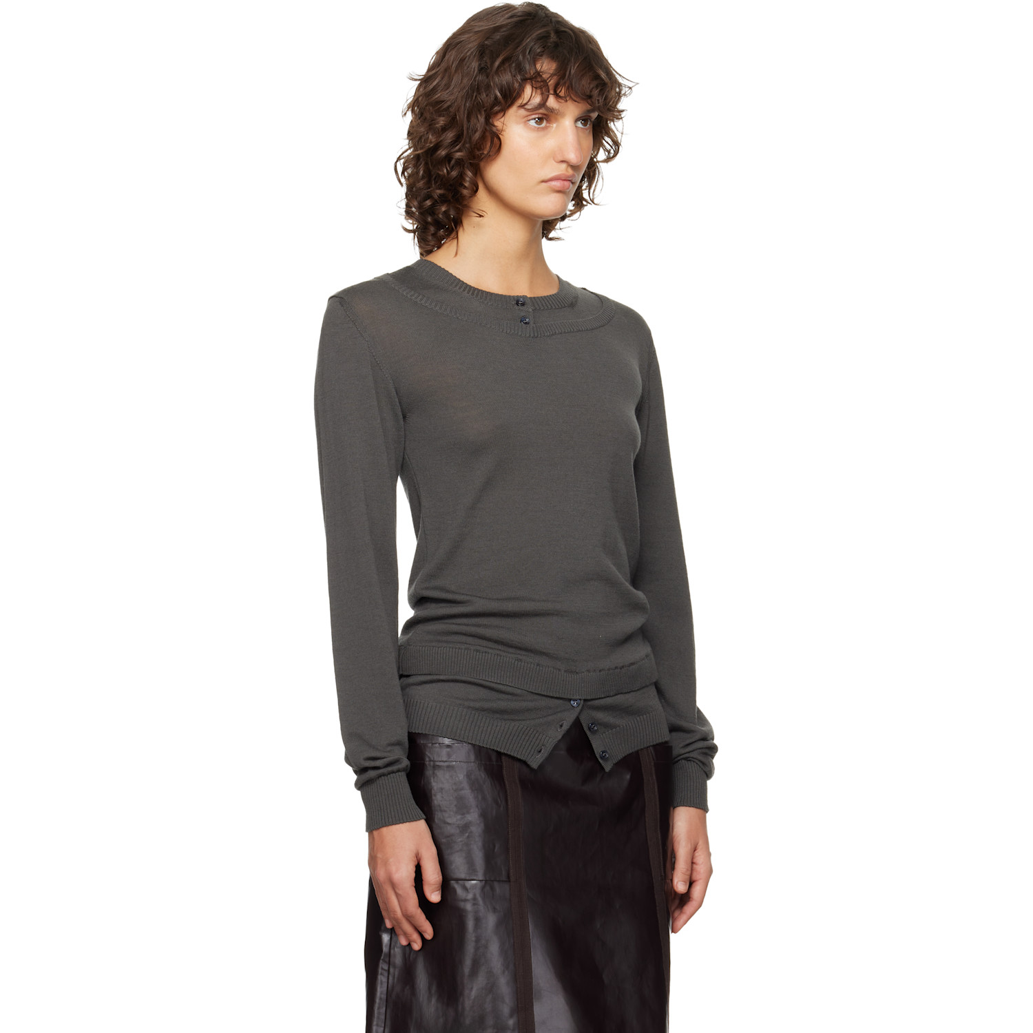 Paloma Wool Gray Giacos Sweater 
