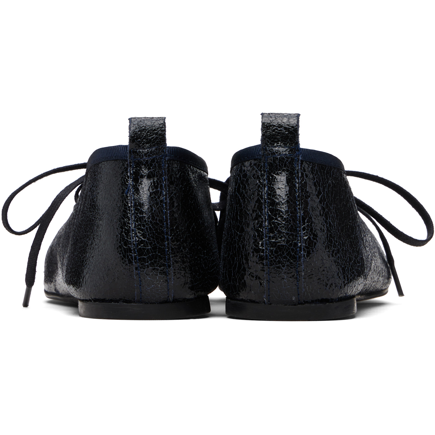  Paloma Wool Navy Pina Ballerina Flats 
