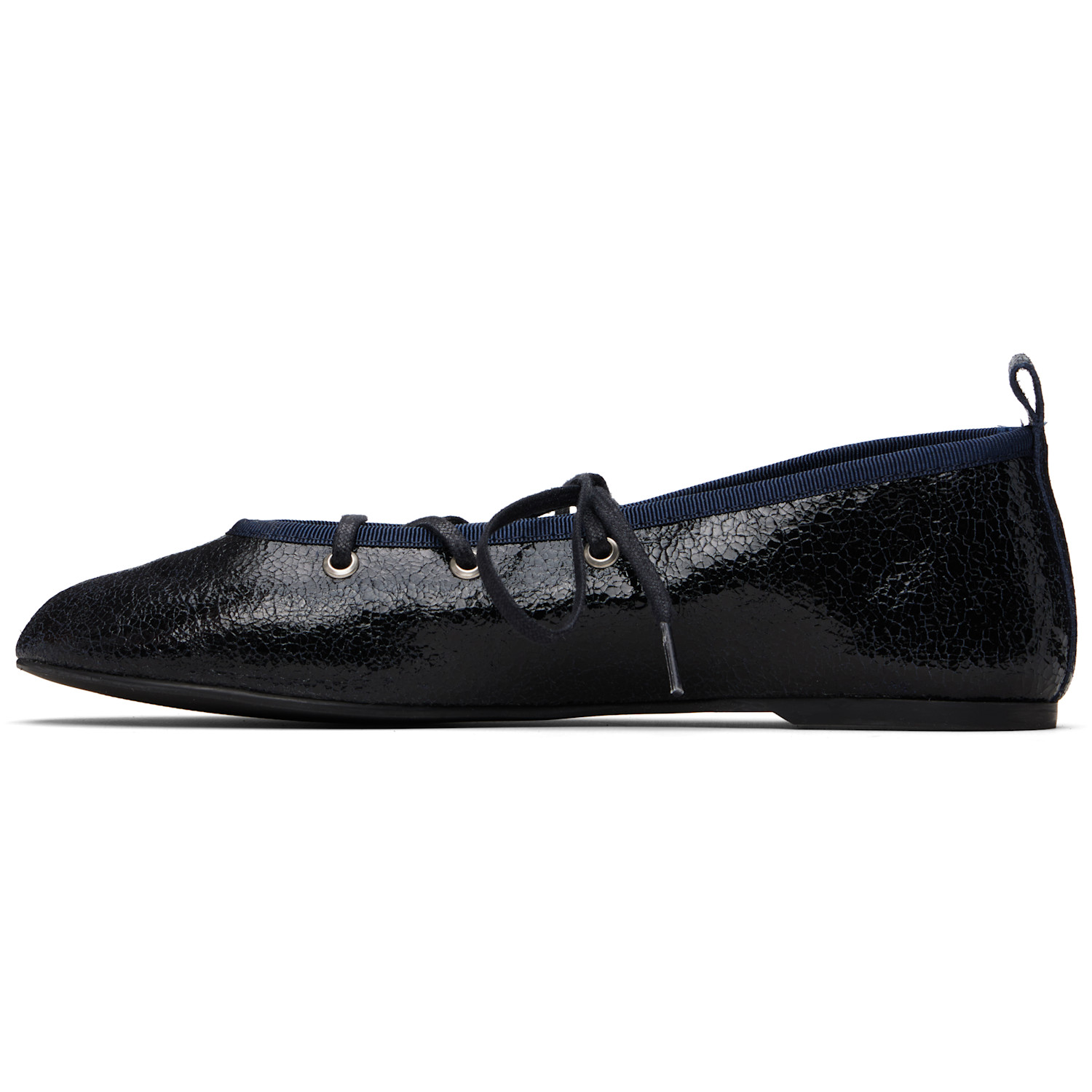  Paloma Wool Navy Pina Ballerina Flats 