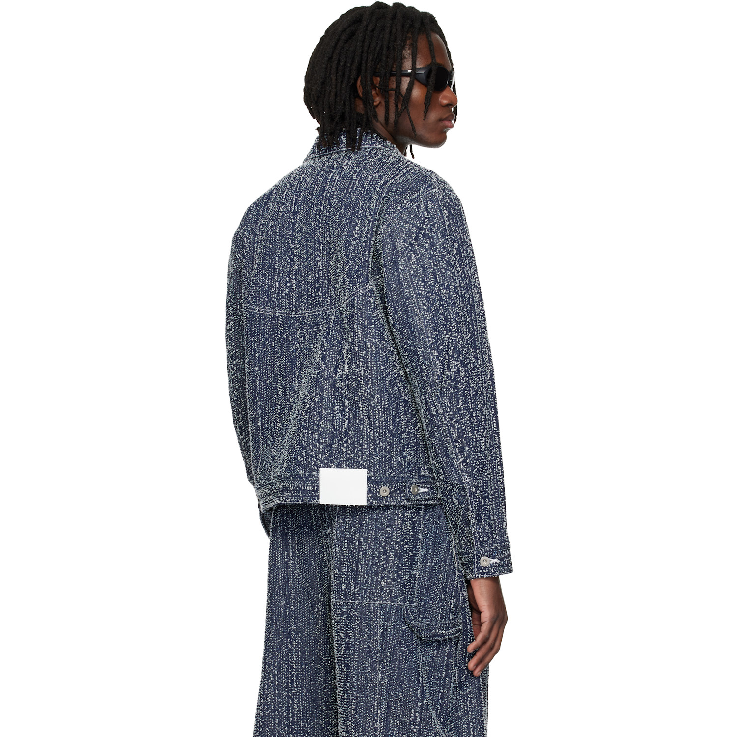  Sage Nation Indigo Jiji Denim Jacket 