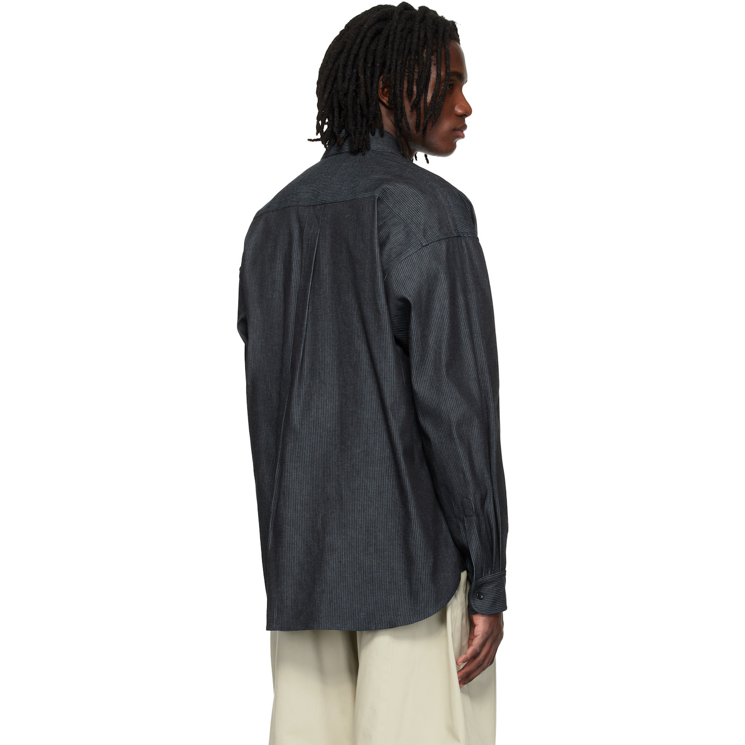  Sage Nation Blue Vincent Denim Shirt 