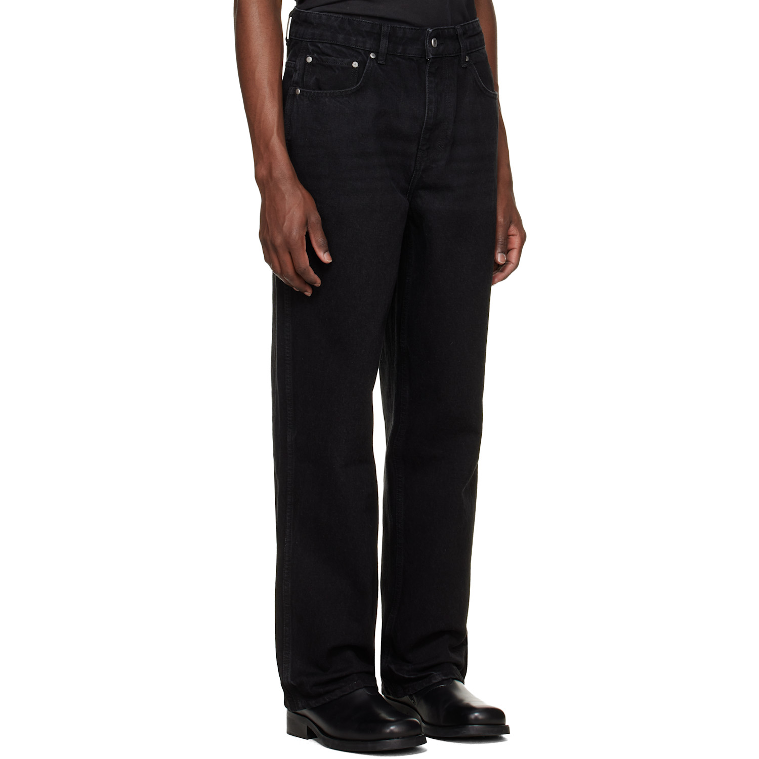  Represent Black R3 Baggy Jeans 
