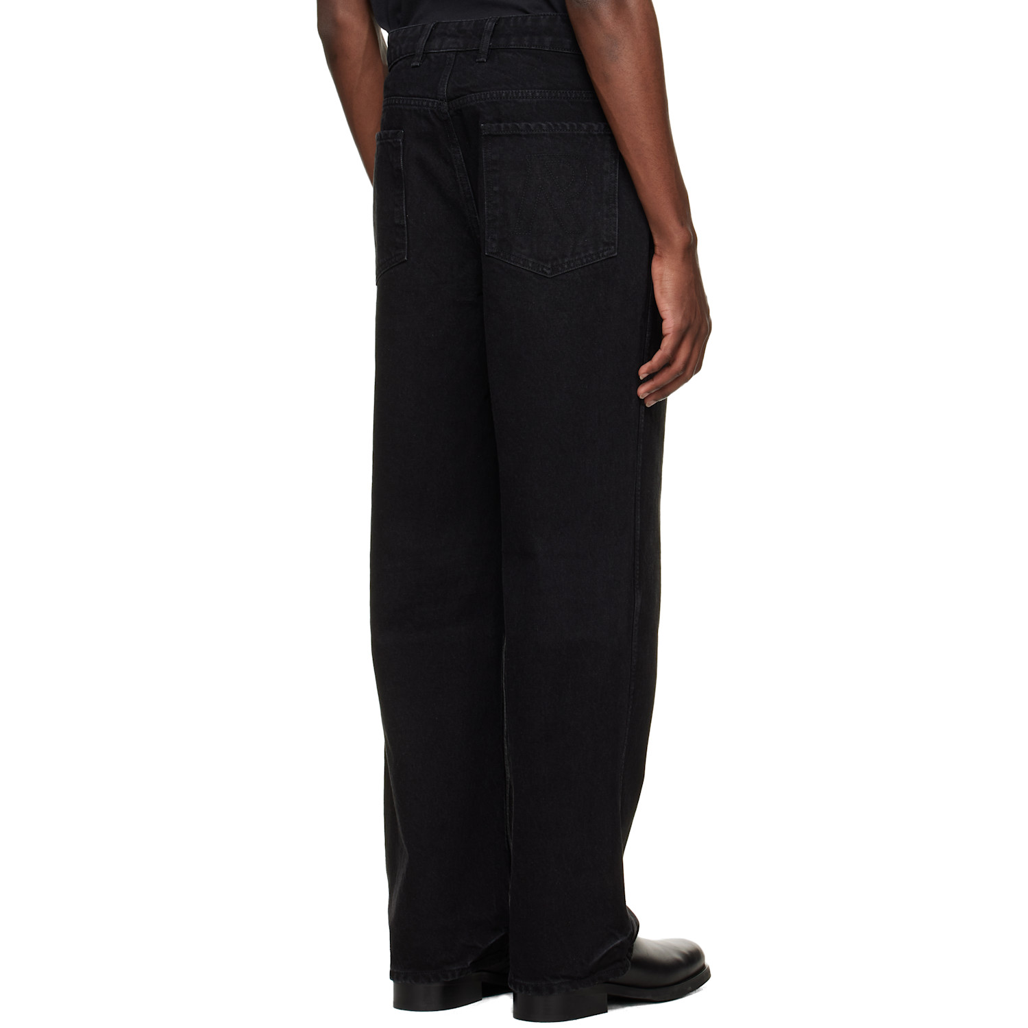  Represent Black R3 Baggy Jeans 