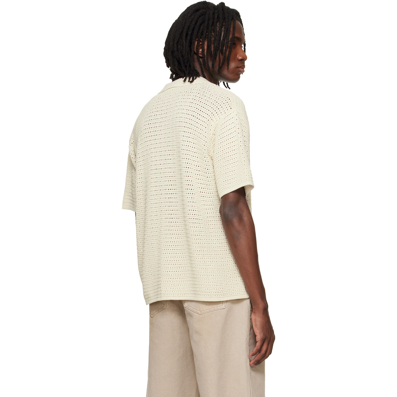  Represent Off-white Pico Knit Shirt 