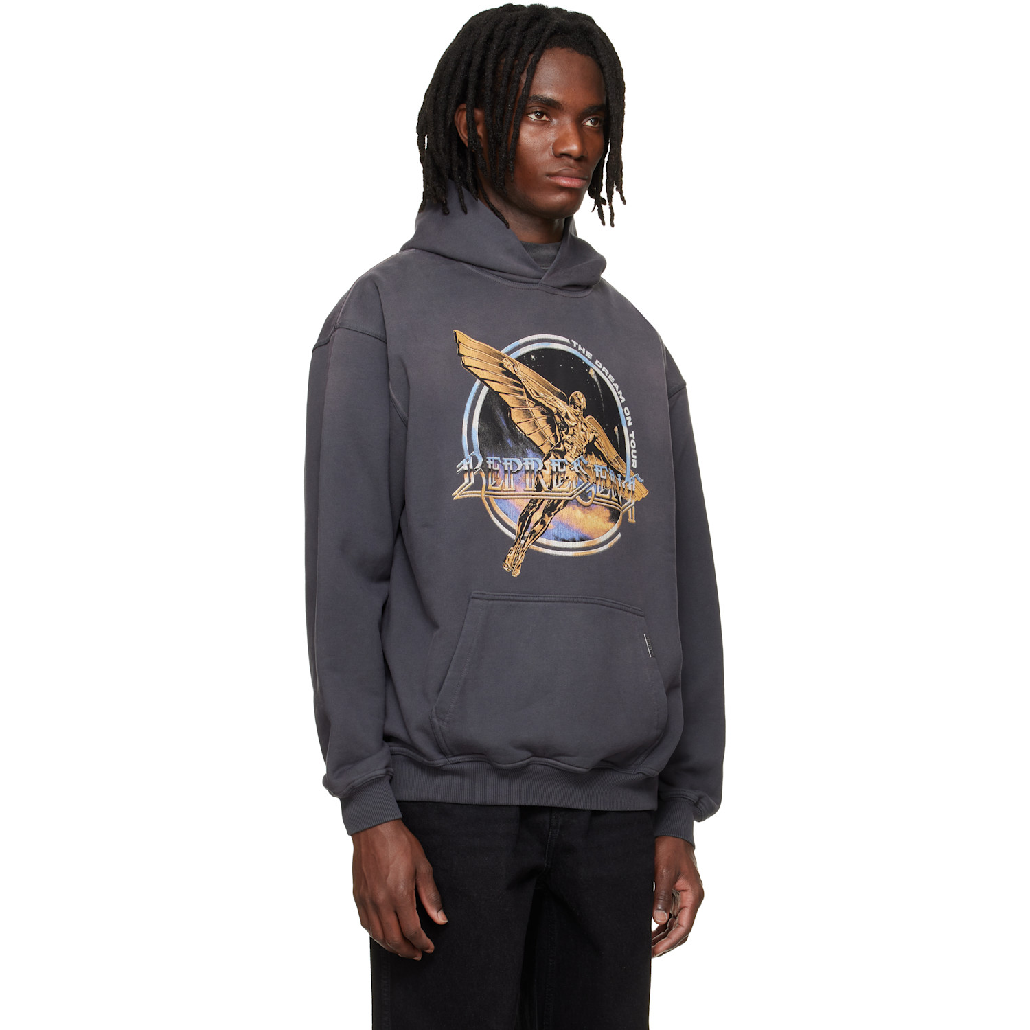  Represent Gray Golden Tour Hoodie 