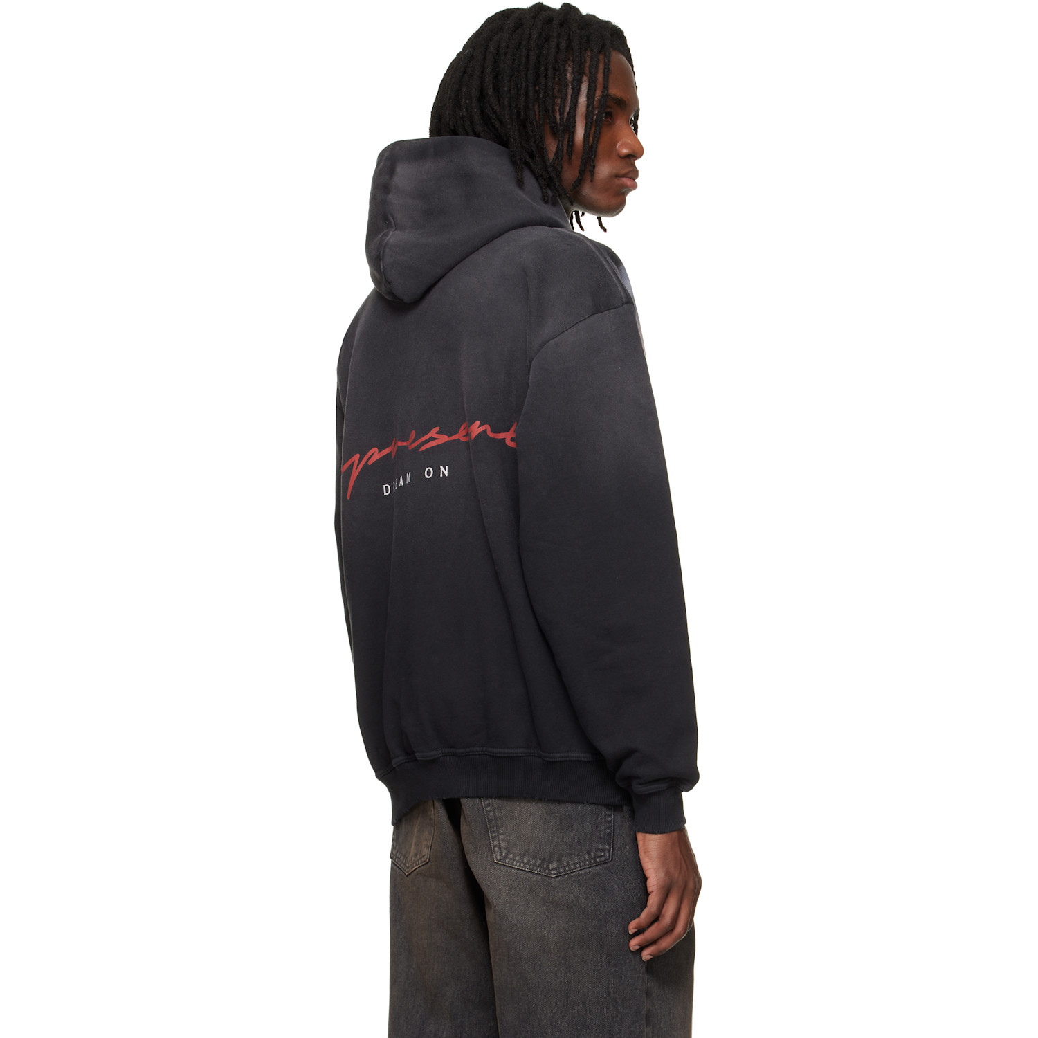  Represent Pull à Capuche Chrome Flight Noir 