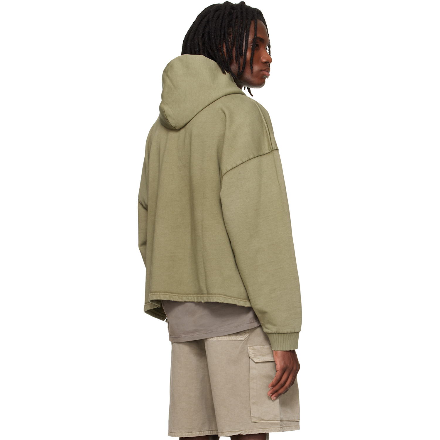  Represent Khaki 'represent' Embellished Hoodie 