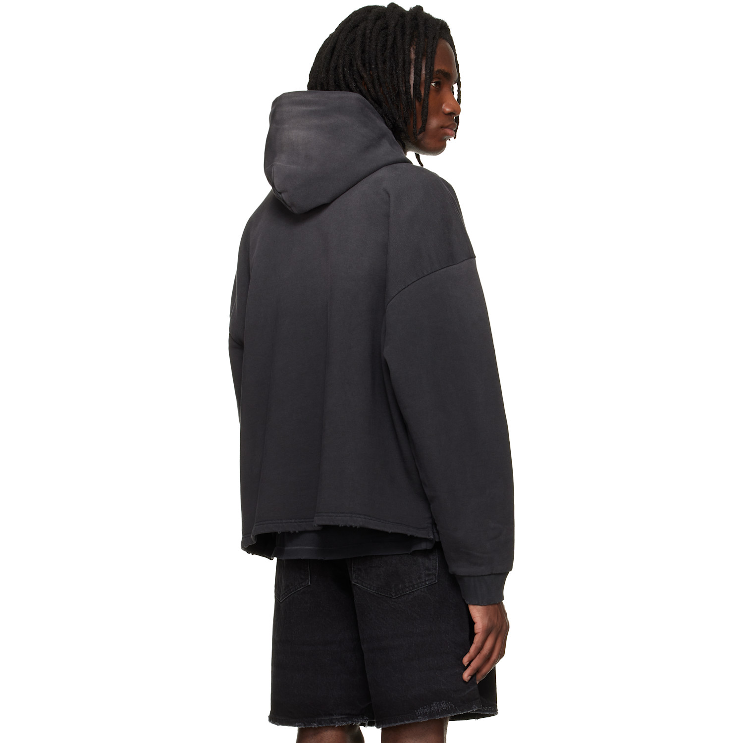  Represent Black 'represent' Embellished Hoodie 