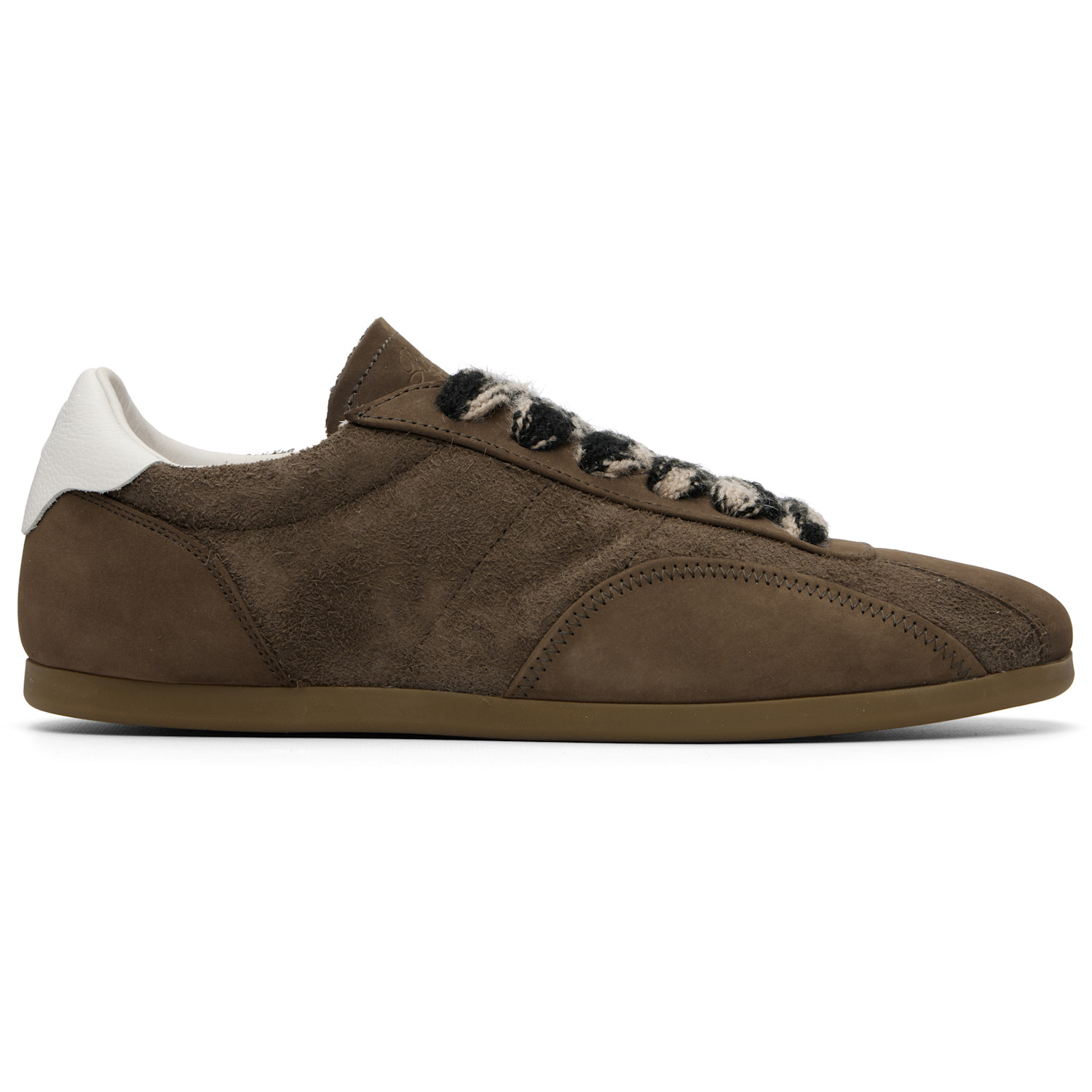 Represent Brown Low-Pro Nubuck Sneakers