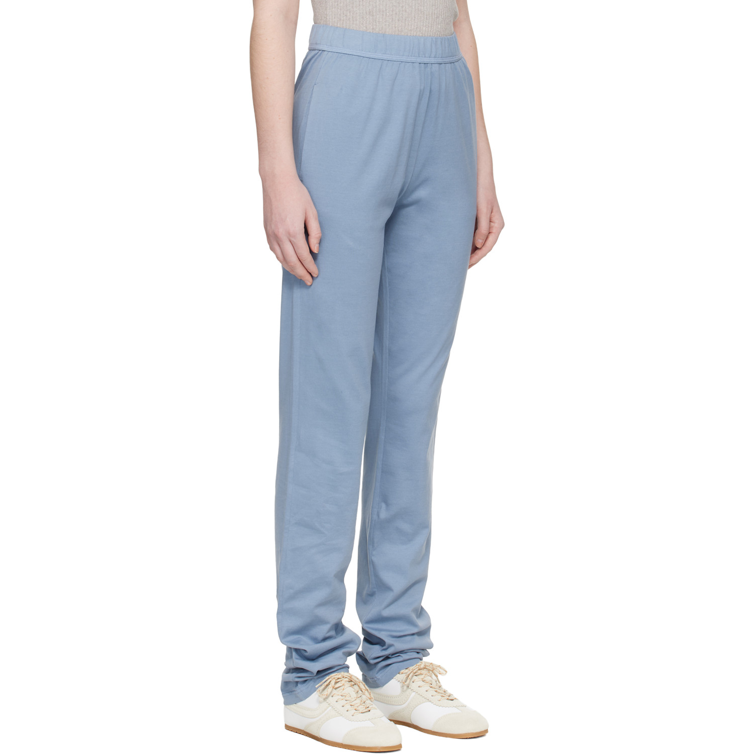  Rier Blue Jersey Cotton Trousers 