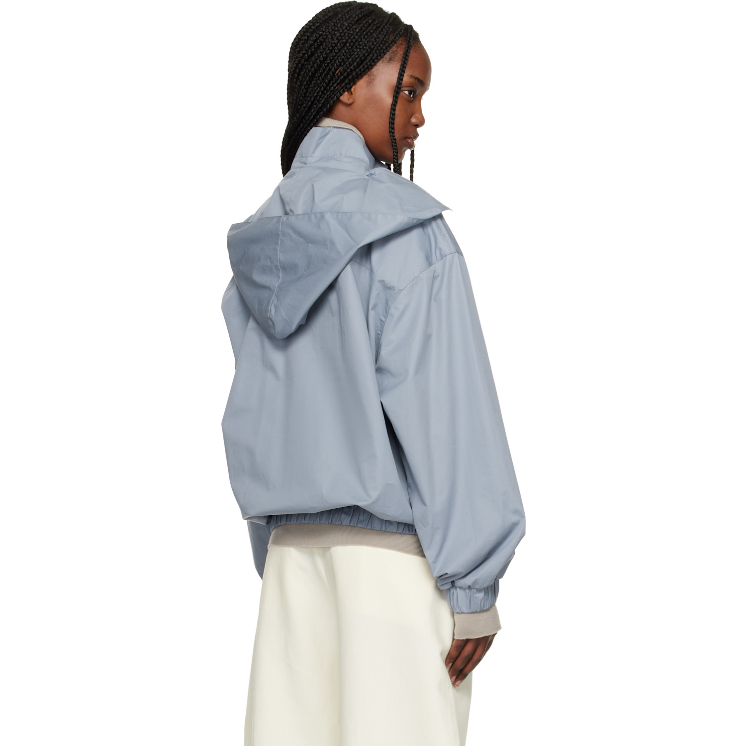  Rier Gray Cotton Suit Avio Suit Windbreaker 