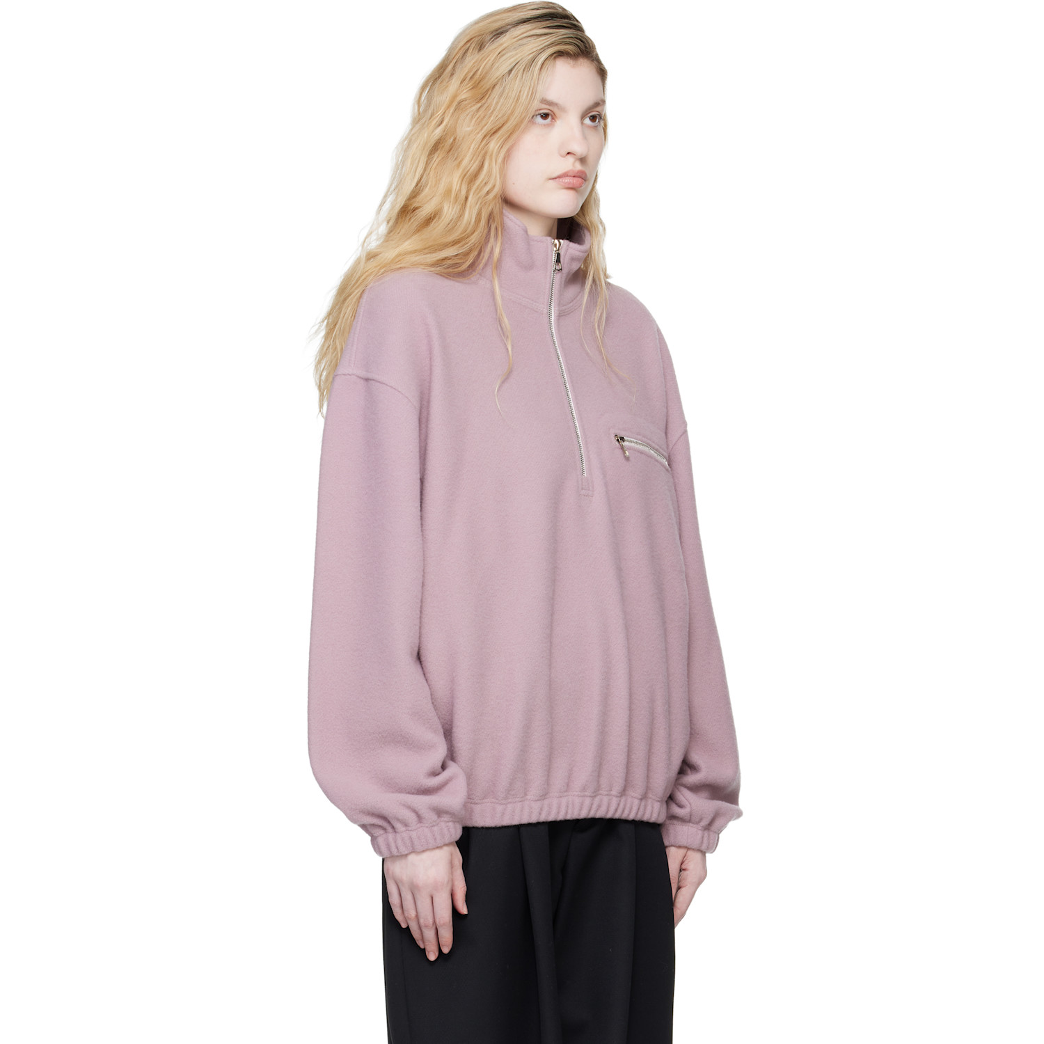  Rier Pink Fleece Sweatshirt 