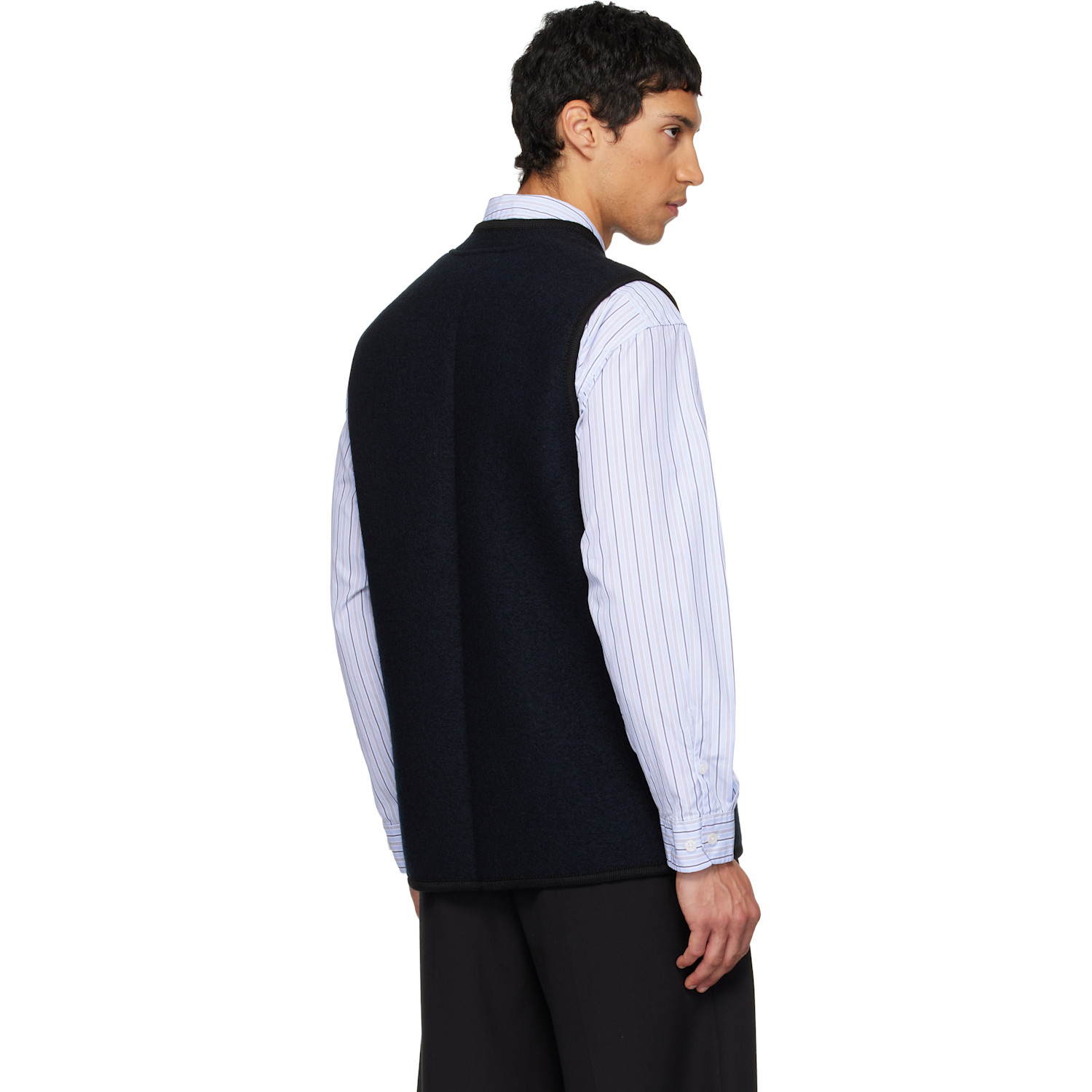  Rier Ssense Exclusive Navy Walker Vest 